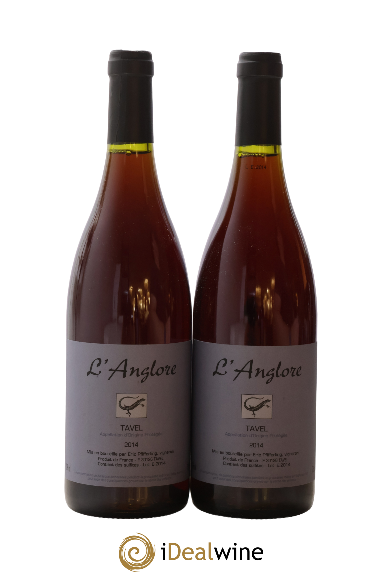 Tavel L'Anglore 2014 - Lot de 2 bouteilles - 0