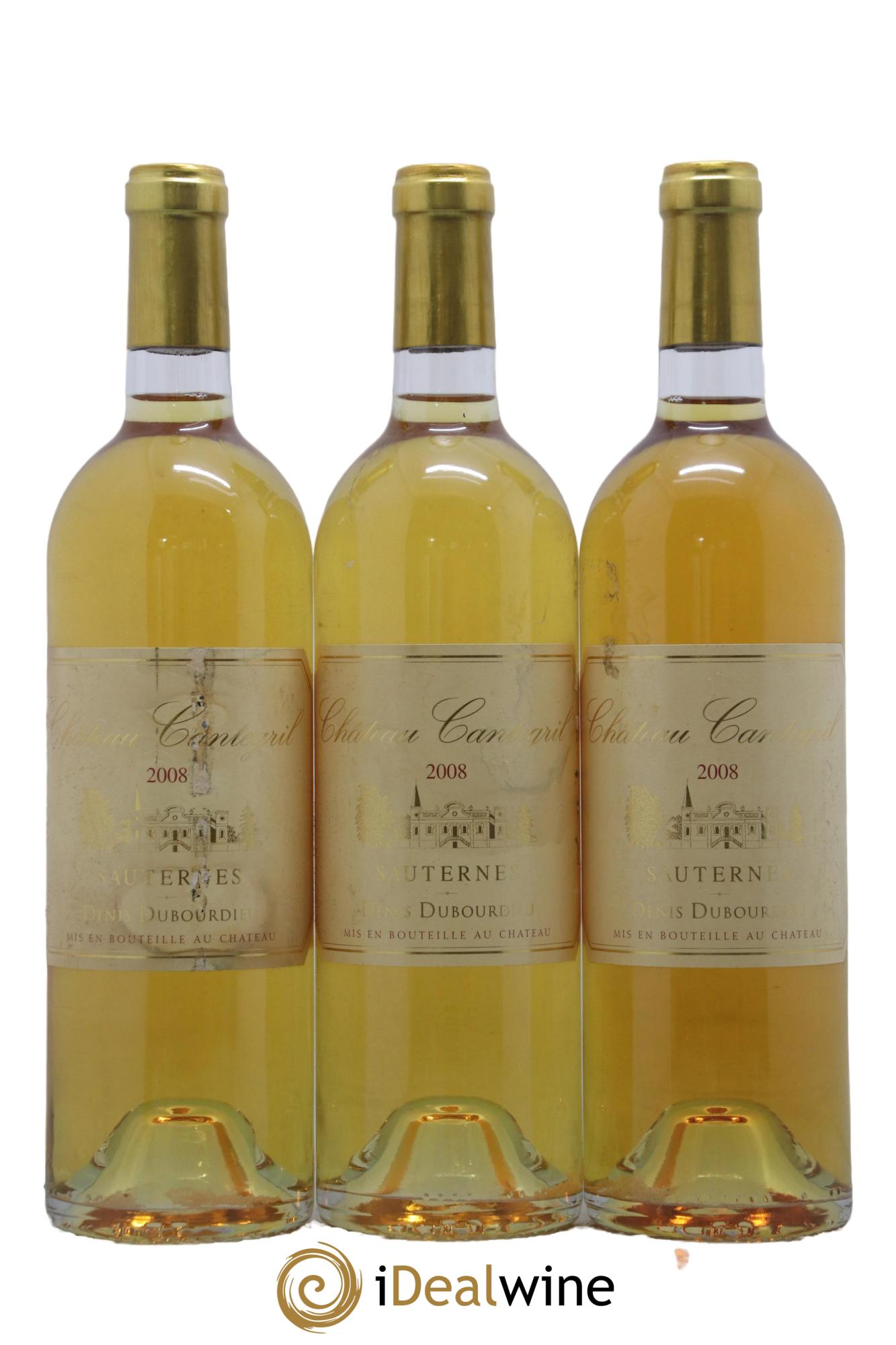 Château Cantegril 2008 - Lot de 3 bouteilles - 0