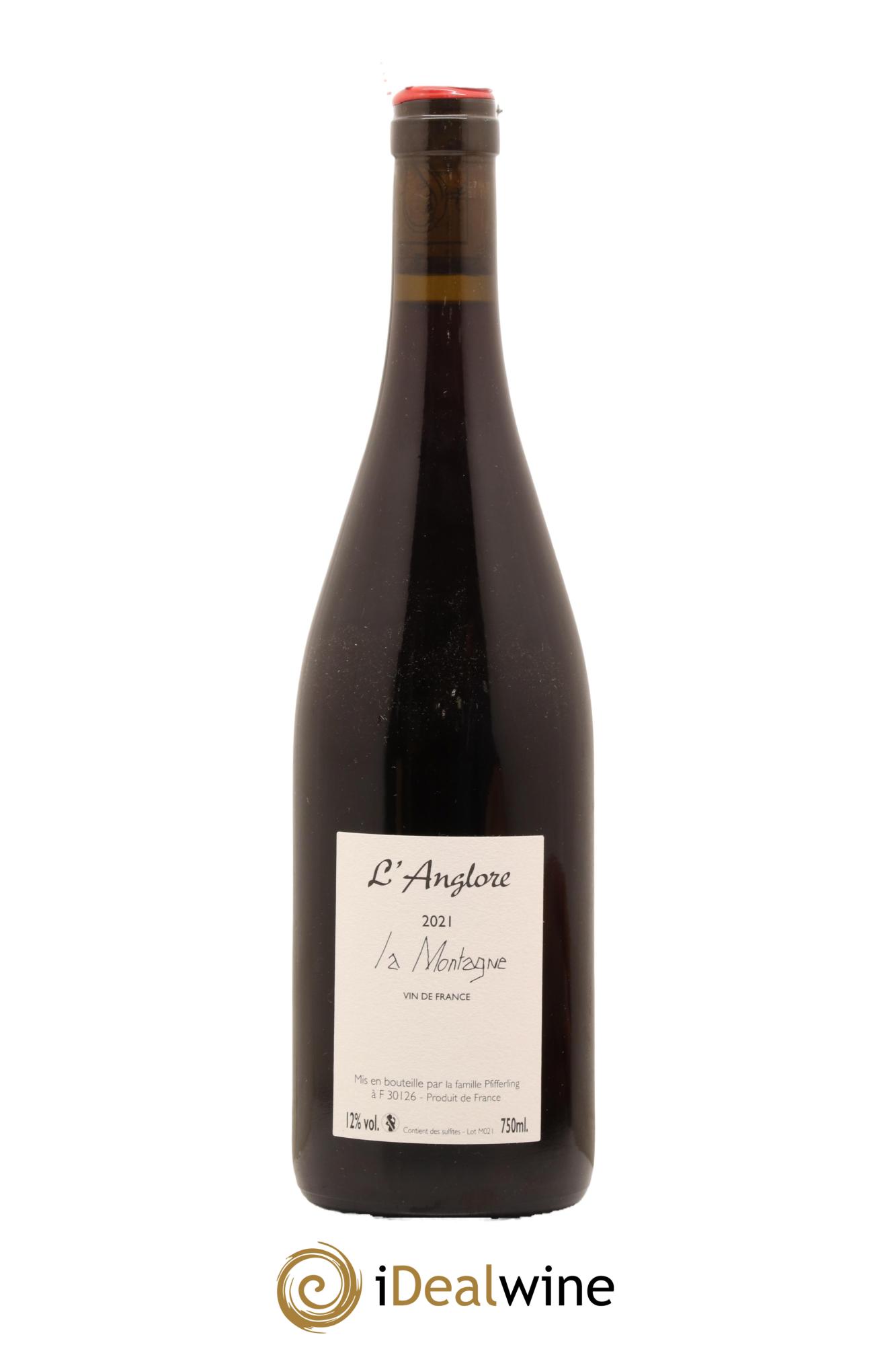 Vin de France La Montagne Domaine de l Anglore 2021 - Lot de 1 bouteille - 1