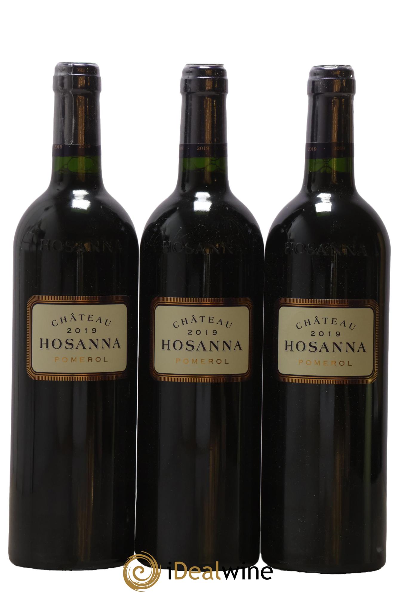Château Hosanna 2019 - Lot of 3 bottles - 0