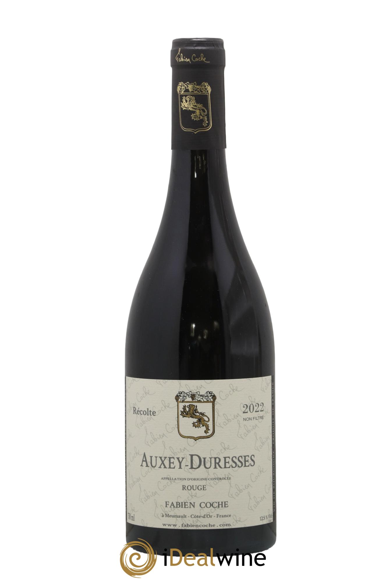 Auxey-Duresses Fabien Coche 2022 - Lot of 1 bottle - 0