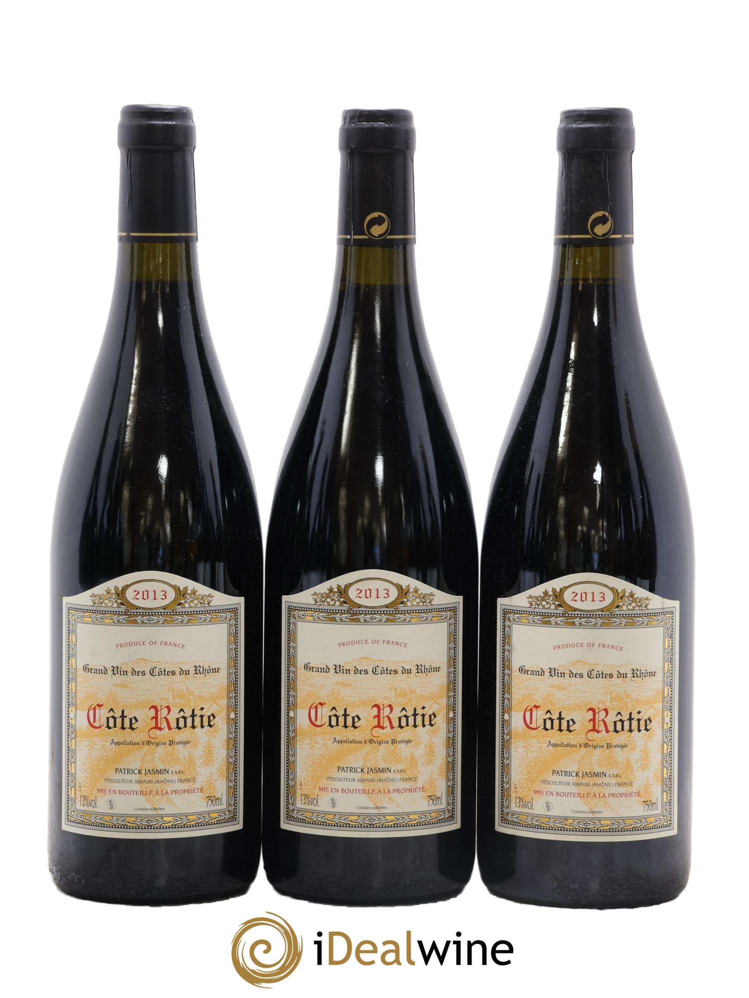 Côte-Rôtie Jasmin (Domaine) 2013 - Posten von 3 Flaschen - 0