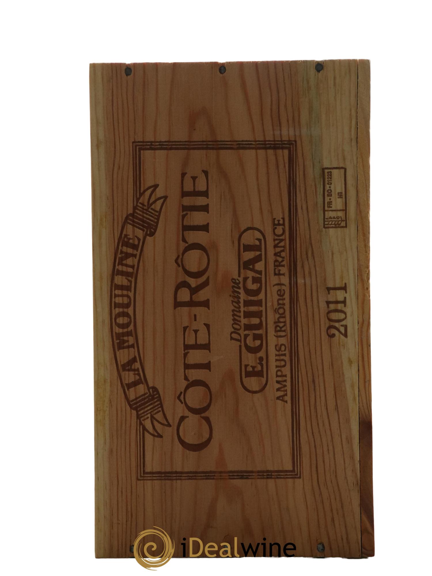 Côte-Rôtie La Mouline Guigal 2011 - Posten von 6 Flaschen - 6