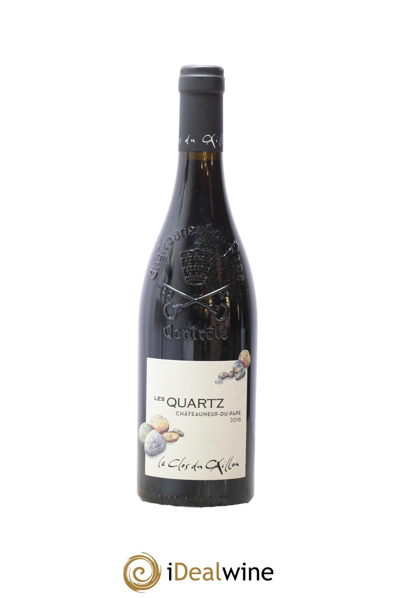Châteauneuf-du-Pape Les Quartz Clos du Caillou 2018 - Lot de 1 bouteille - 0