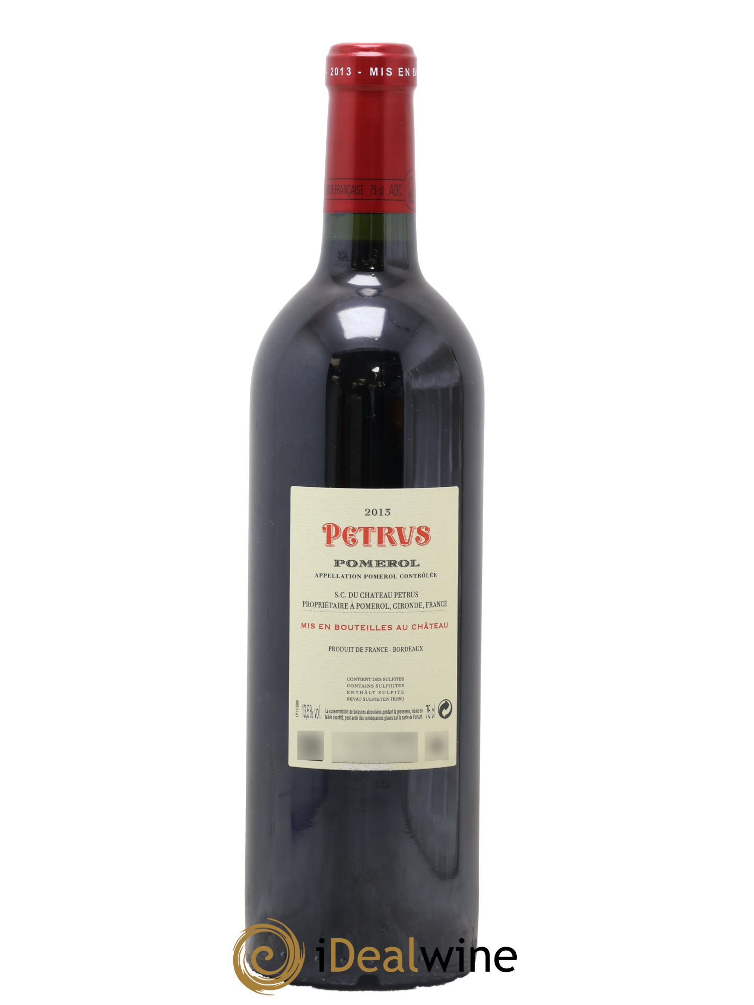 Petrus 2013 - Lot de 1 bouteille - 1