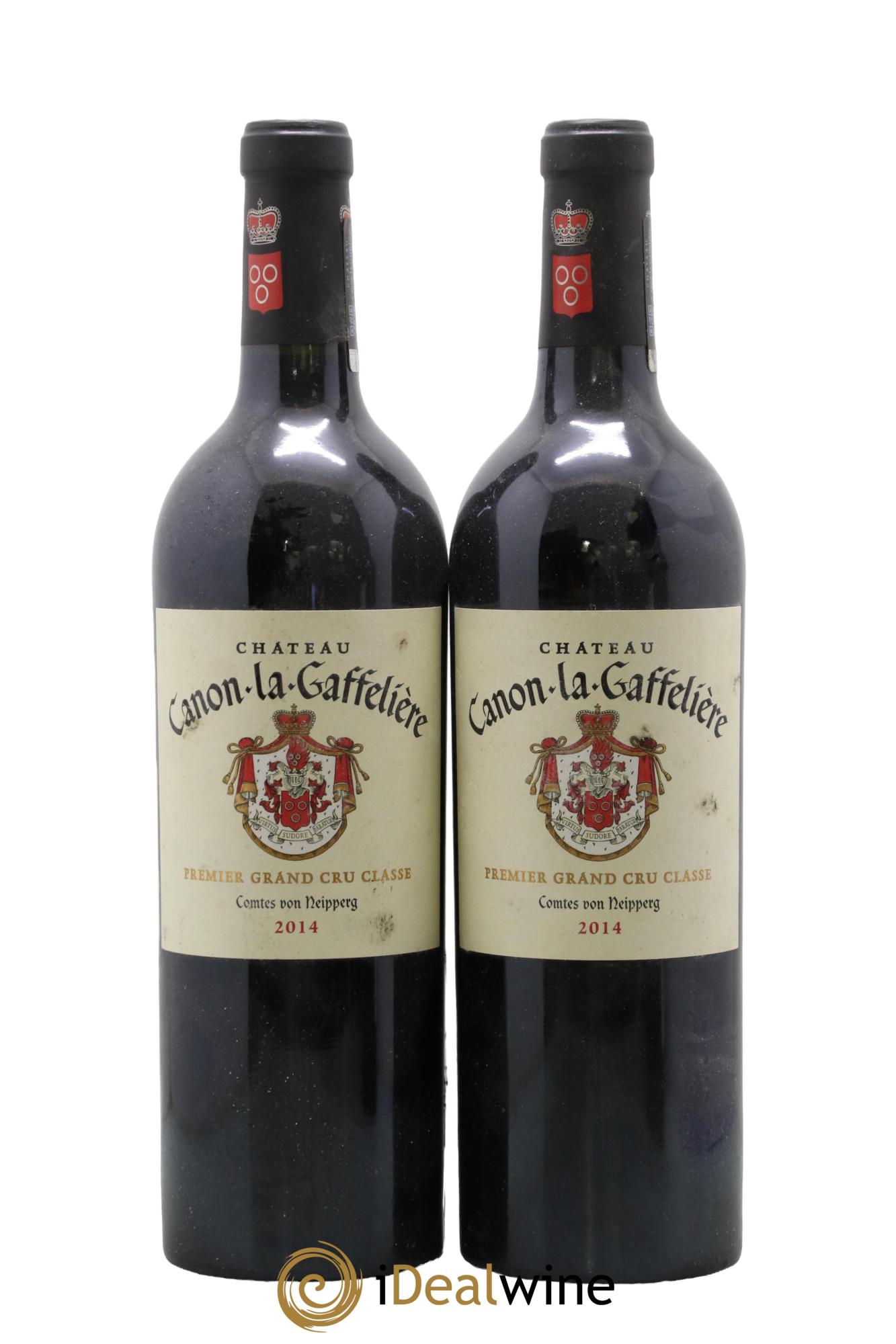 Château Canon la Gaffelière 1er Grand Cru Classé B 2014 - Lot de 2 bouteilles - 0