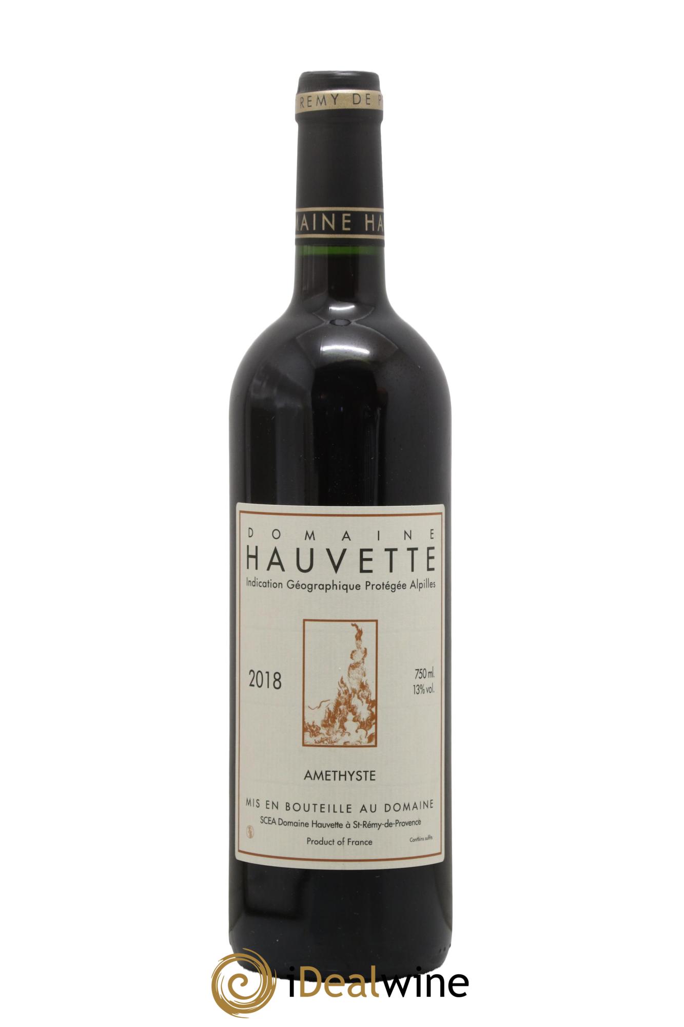 Alpilles Améthyste Hauvette (Domaine) 2018 - Lot de 1 bouteille - 0