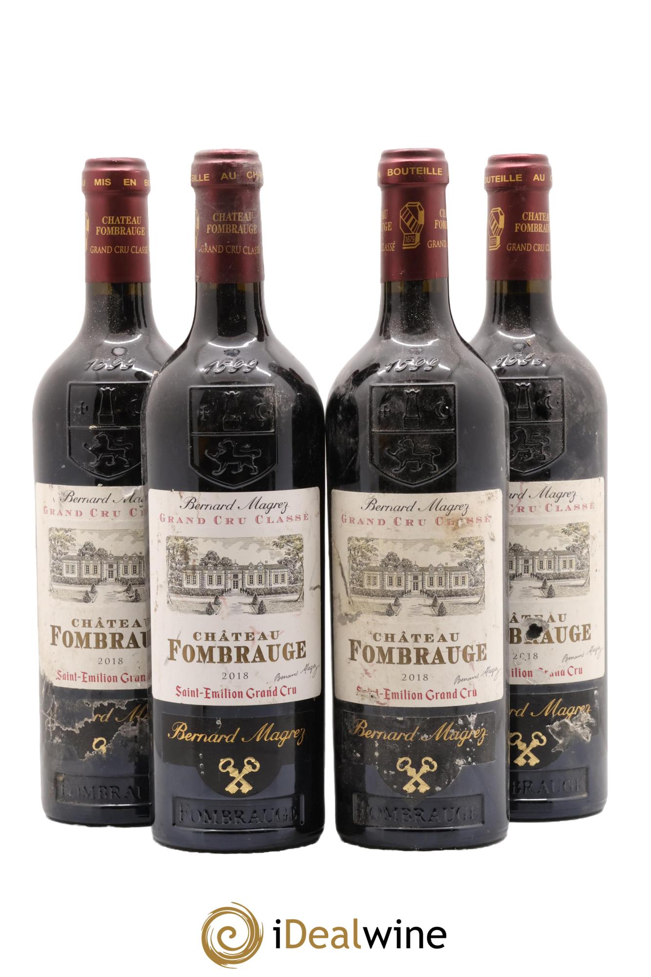 Château Fombrauge Grand Cru Classé 2018 - Lot of 4 bottles - 0