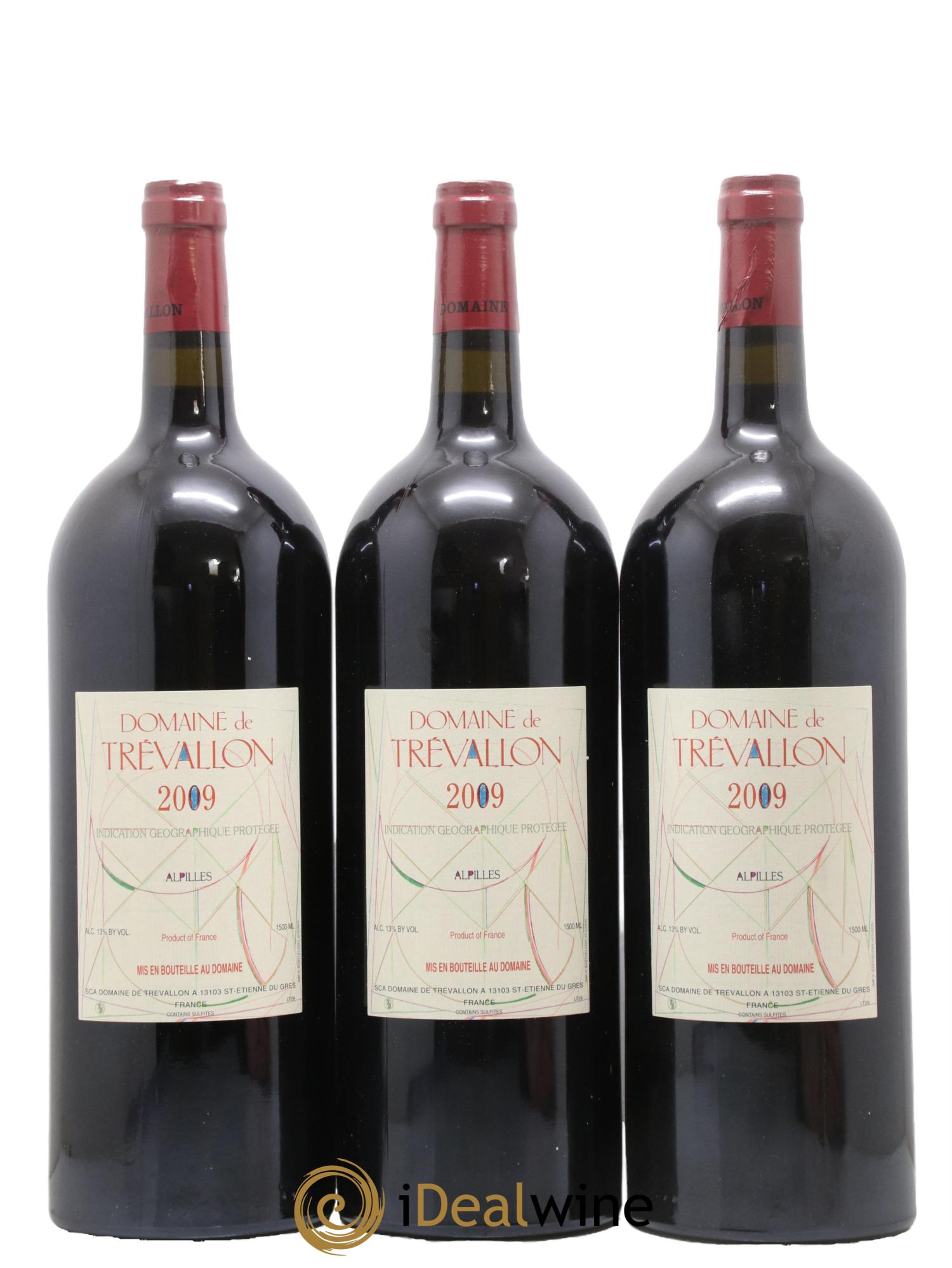 Alpilles Trévallon (Domaine de) Eloi Dürrbach 2009 - Lot de 3 magnums - 0