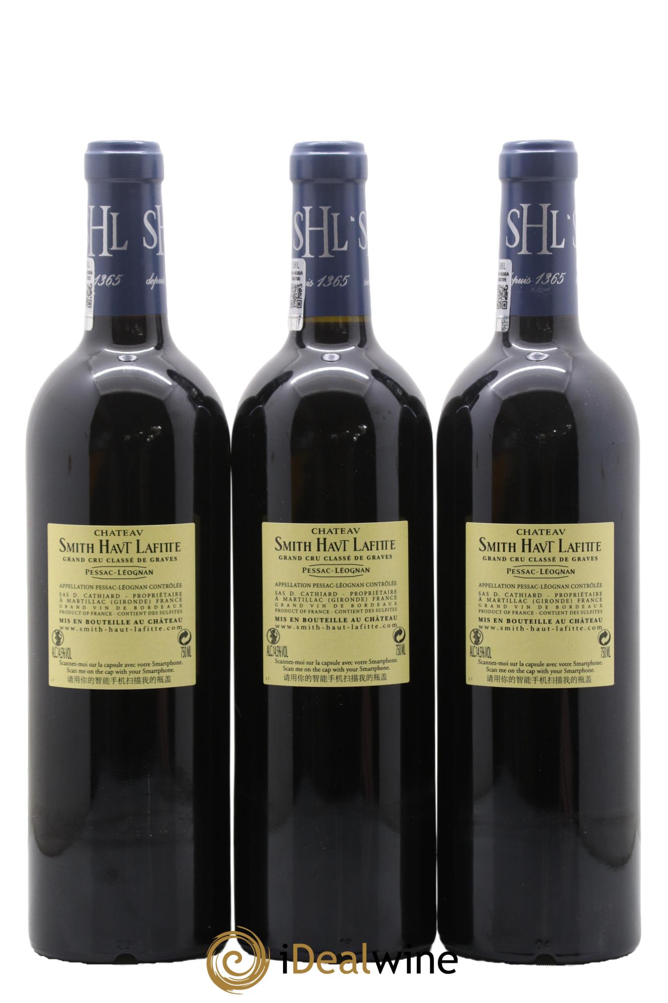 Château Smith Haut Lafitte Cru Classé de Graves 2009 - Lot de 12 bouteilles - 8