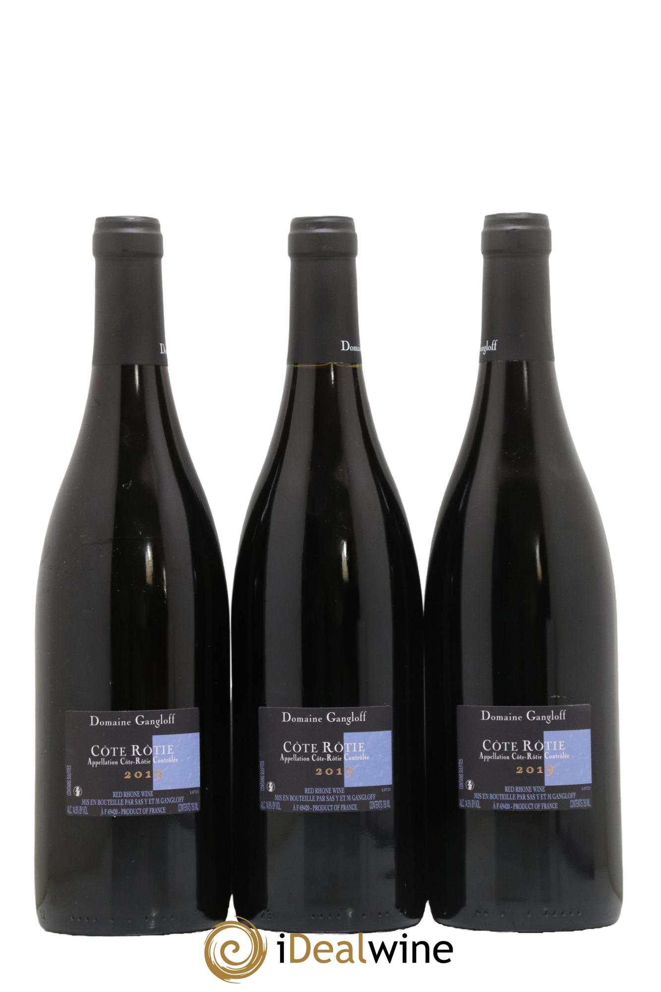 Côte-Rôtie La Barbarine Gangloff (Domaine) 2019 - Lot de 3 bouteilles - 1