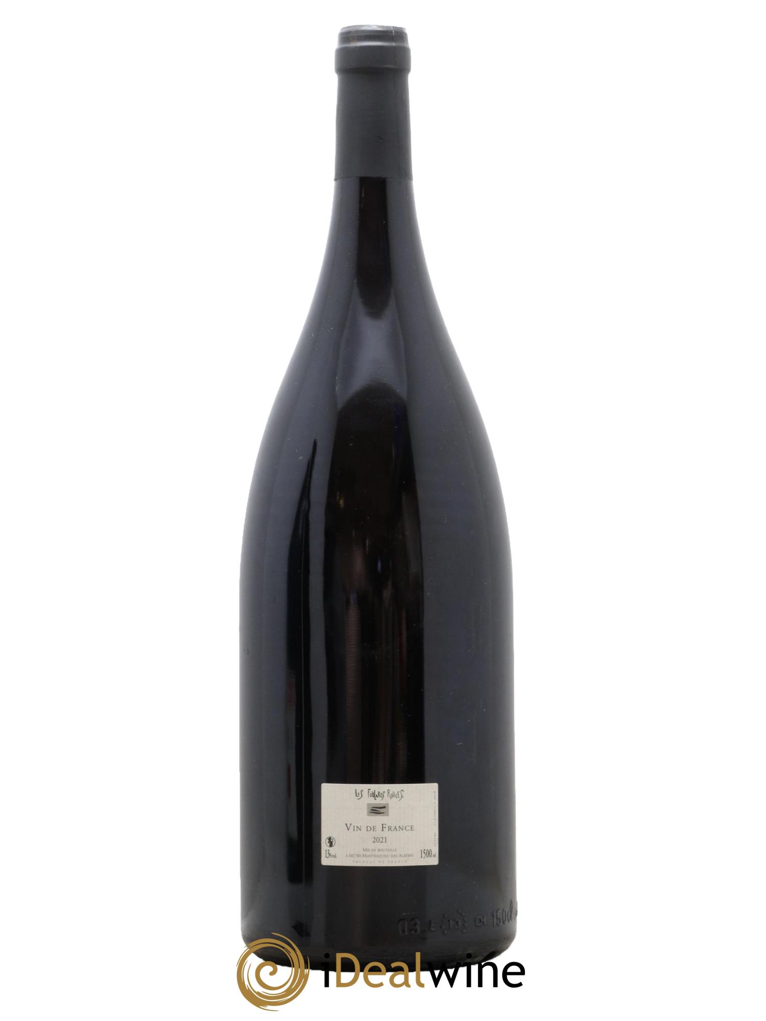 Vin de France La Soif du Mal Les Foulards Rouges 2021 - Lot of 1 magnum - 1