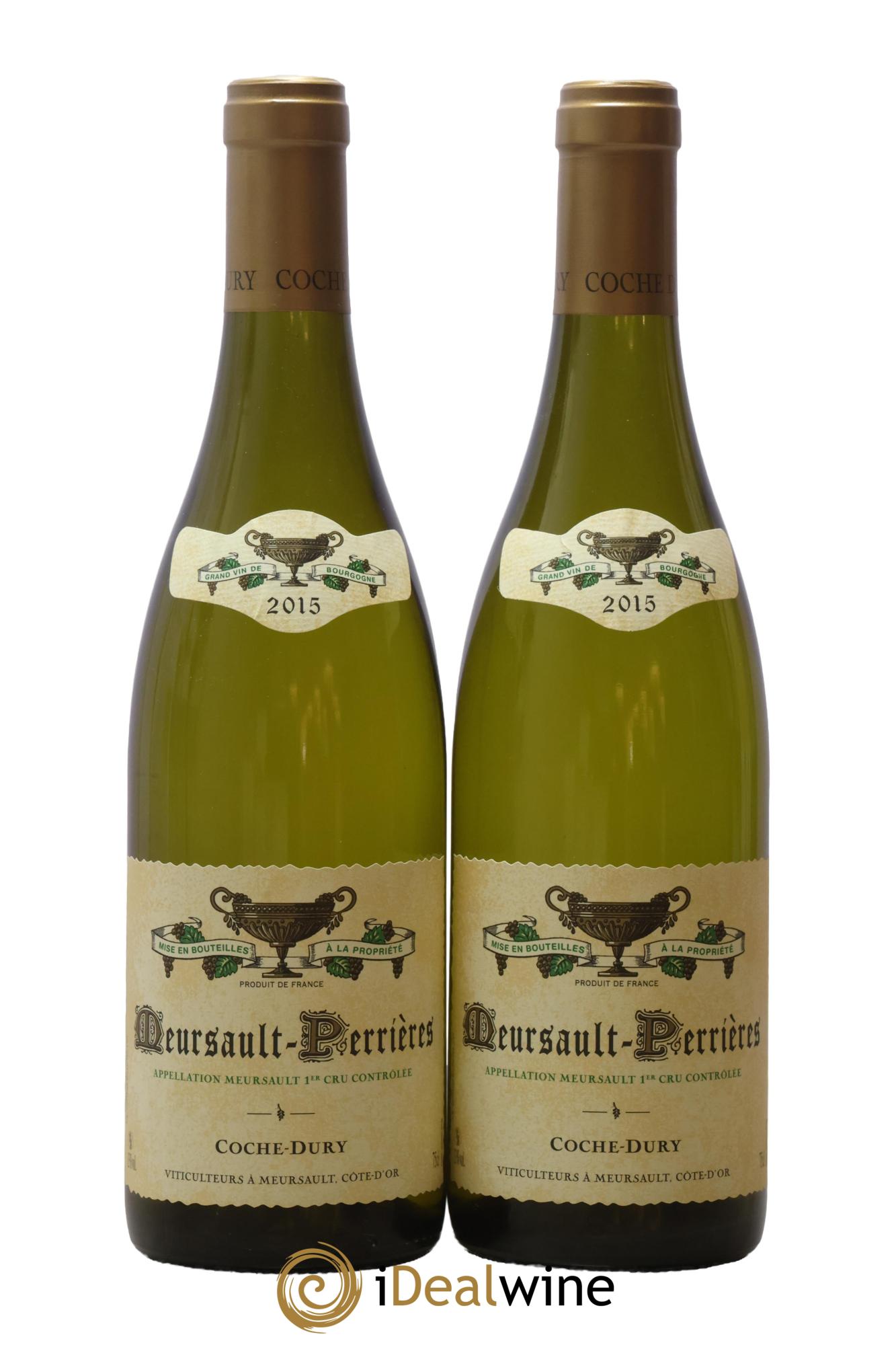 Meursault 1er Cru Perrières Coche Dury (Domaine) 2015 - Lot de 2 bouteilles - 0