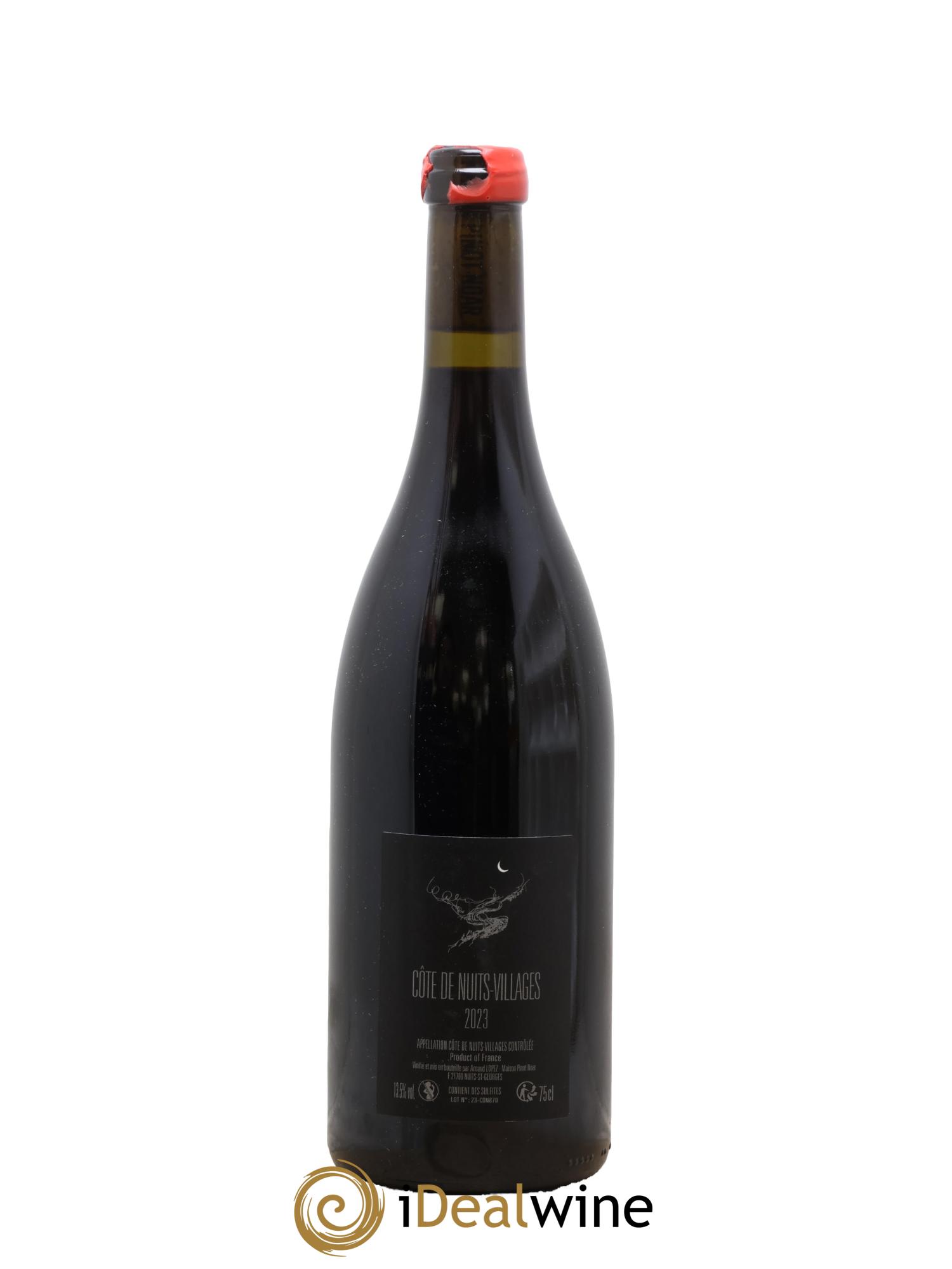 Côte de Nuits-Villages Arnaud Lopez 2023 - Lot de 1 bouteille - 1