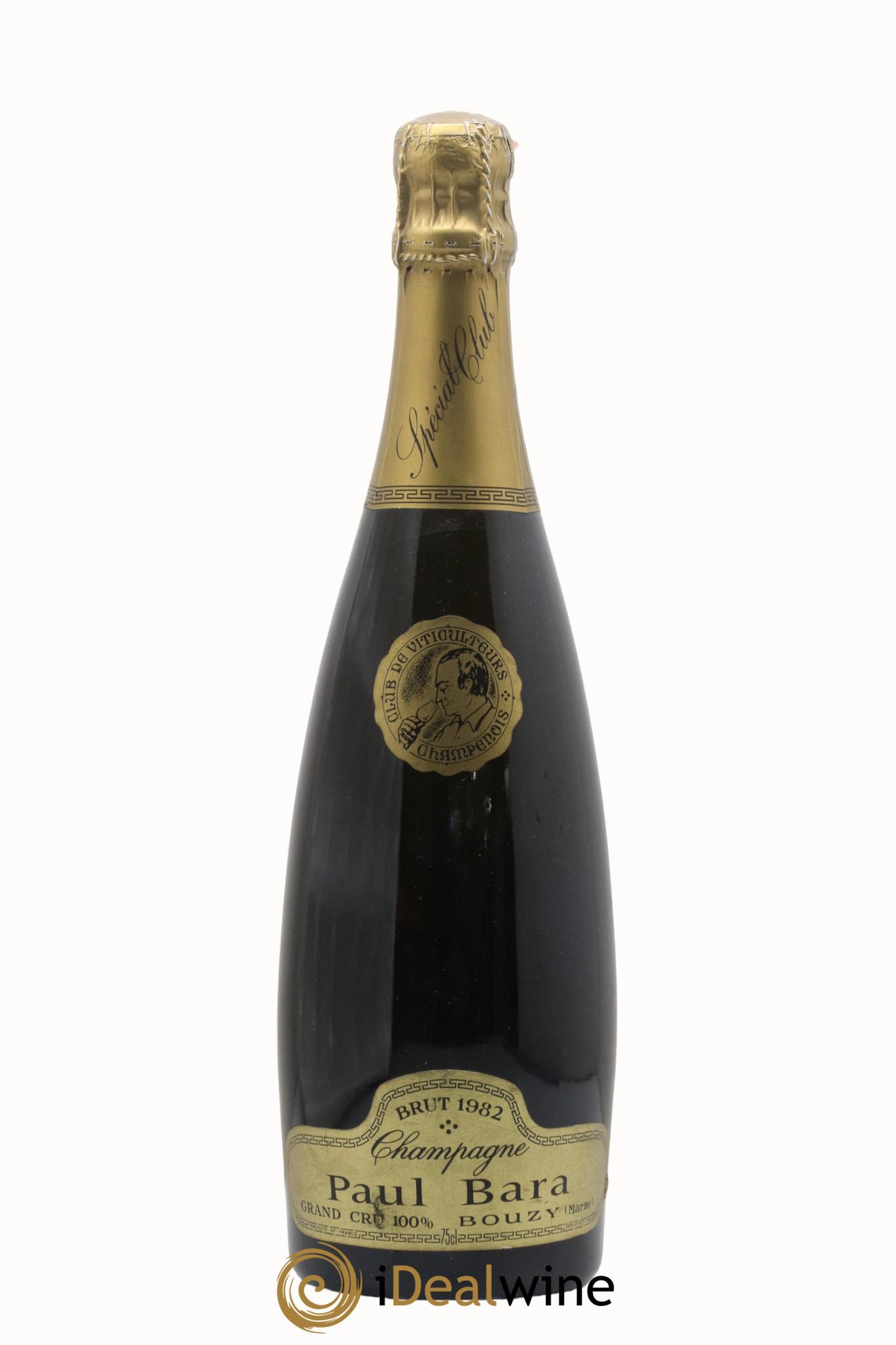 Champagne Special Club Paul Bara 1982 - Lotto di 1 bottiglia - 0