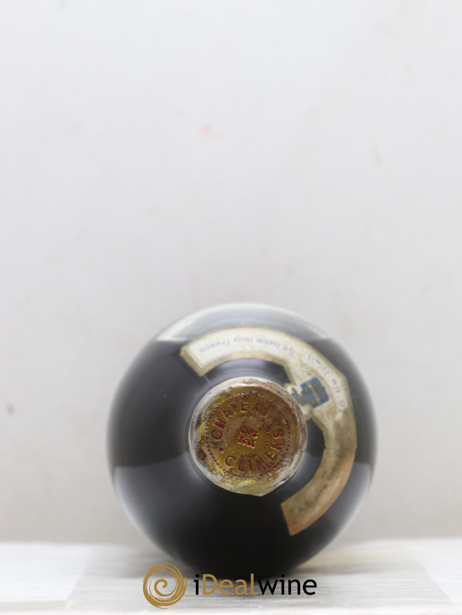 Château Climens 1er Grand Cru Classé 1934 - Lotto di 1 bottiglia - 1