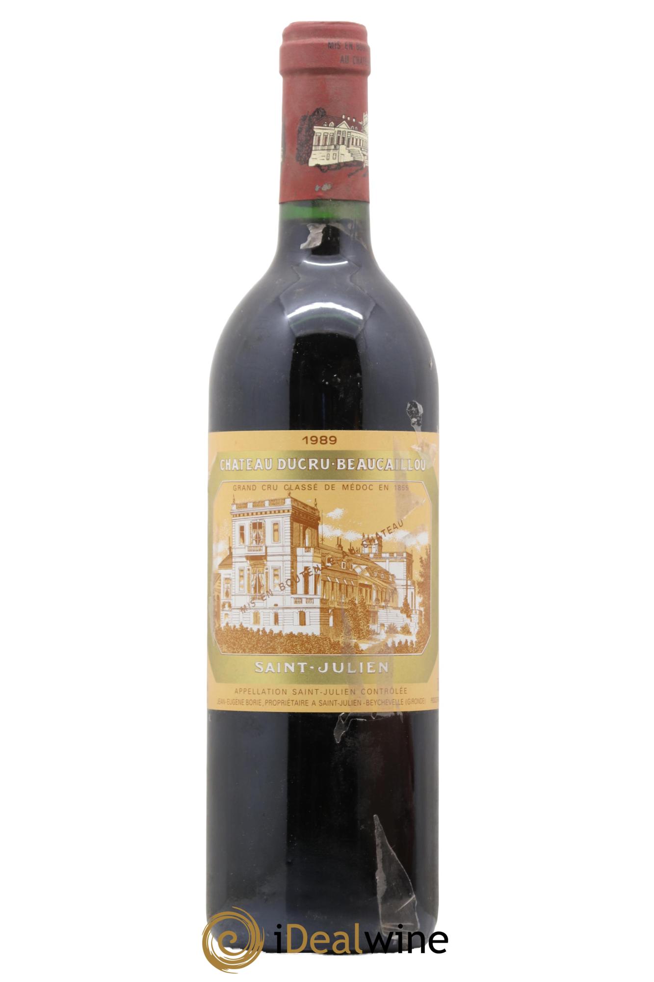 Château Ducru Beaucaillou 2ème Grand Cru Classé 1989 - Lot de 1 bouteille - 0