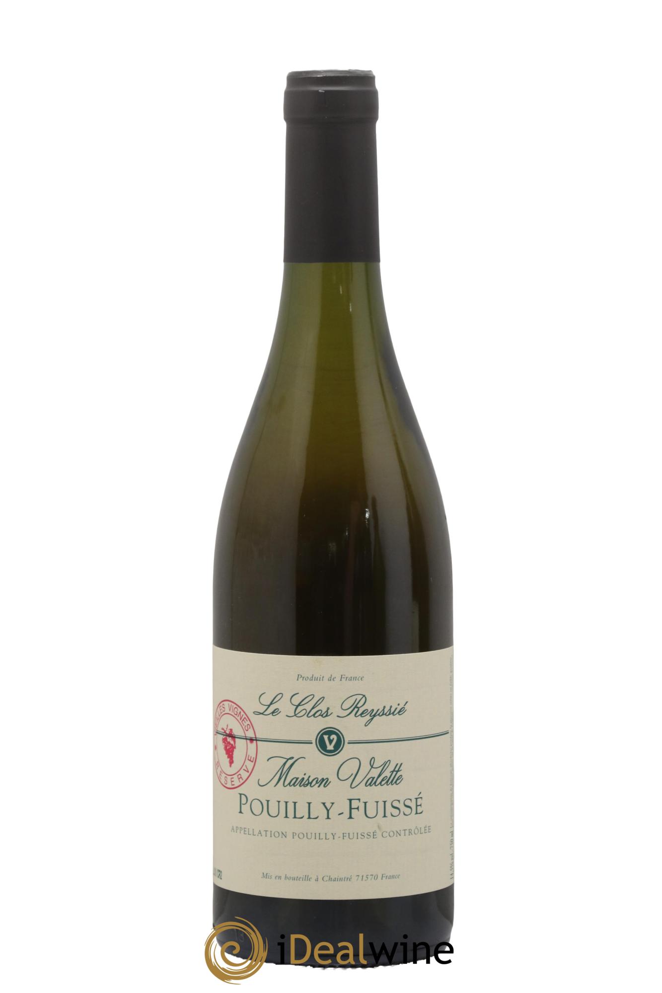 Pouilly-Fuissé Clos Reyssié Vieilles Vignes Réserve Valette (Domaine) - Posten von 1 Flasche - 0