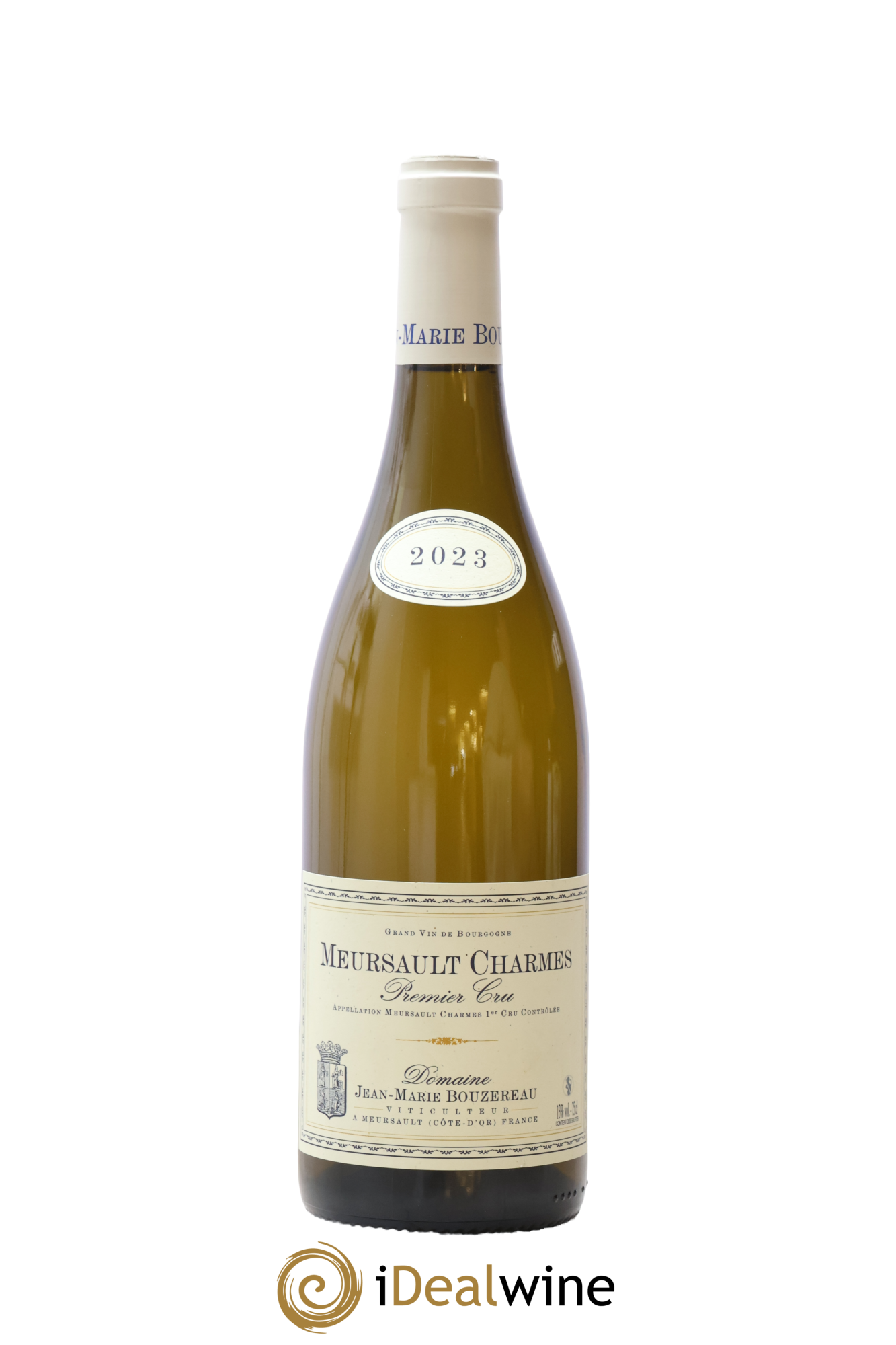 Meursault 1er Cru Charmes Jean-Marie Bouzereau 2023 - Lot de 1 bouteille - 0