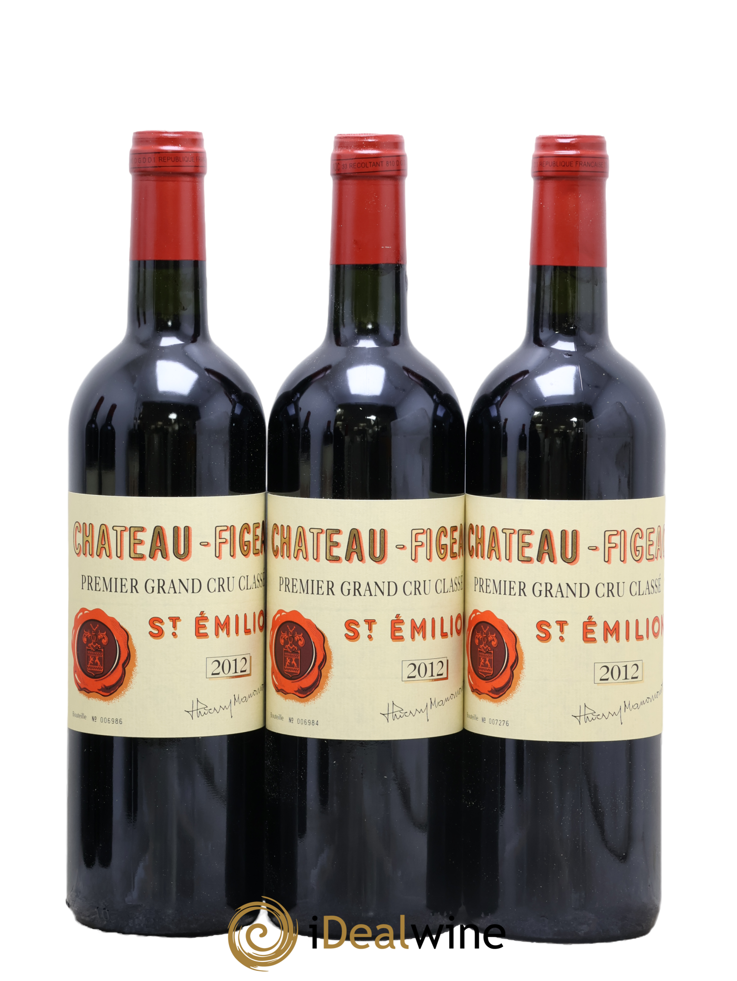 Château Figeac 1er Grand Cru Classé A 2012 - Lot de 6 bouteilles - 3