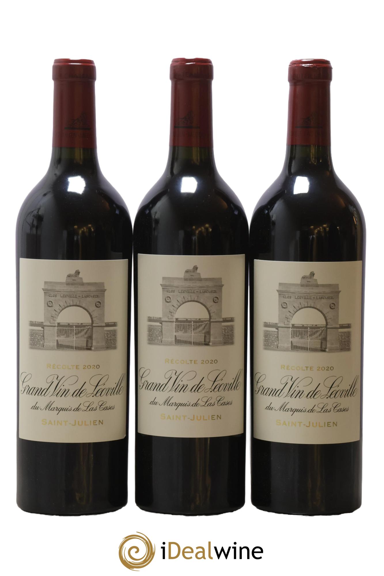 Château Léoville Las Cases 2ème Grand Cru Classé 2020 - Lot de 6 bouteilles - 3