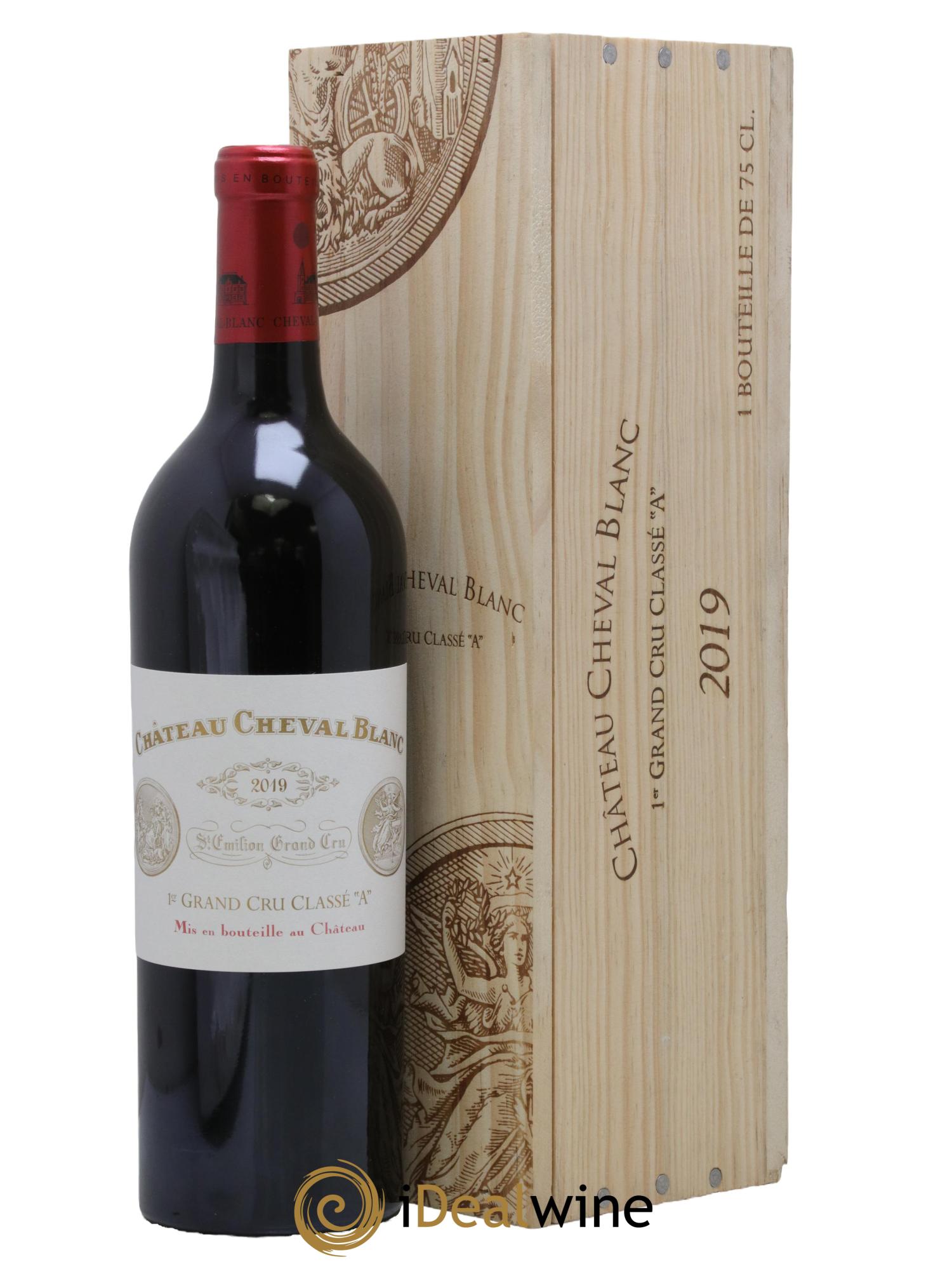 Château Cheval Blanc 1er Grand Cru Classé A 2019 - Lot de 1 bouteille - 0