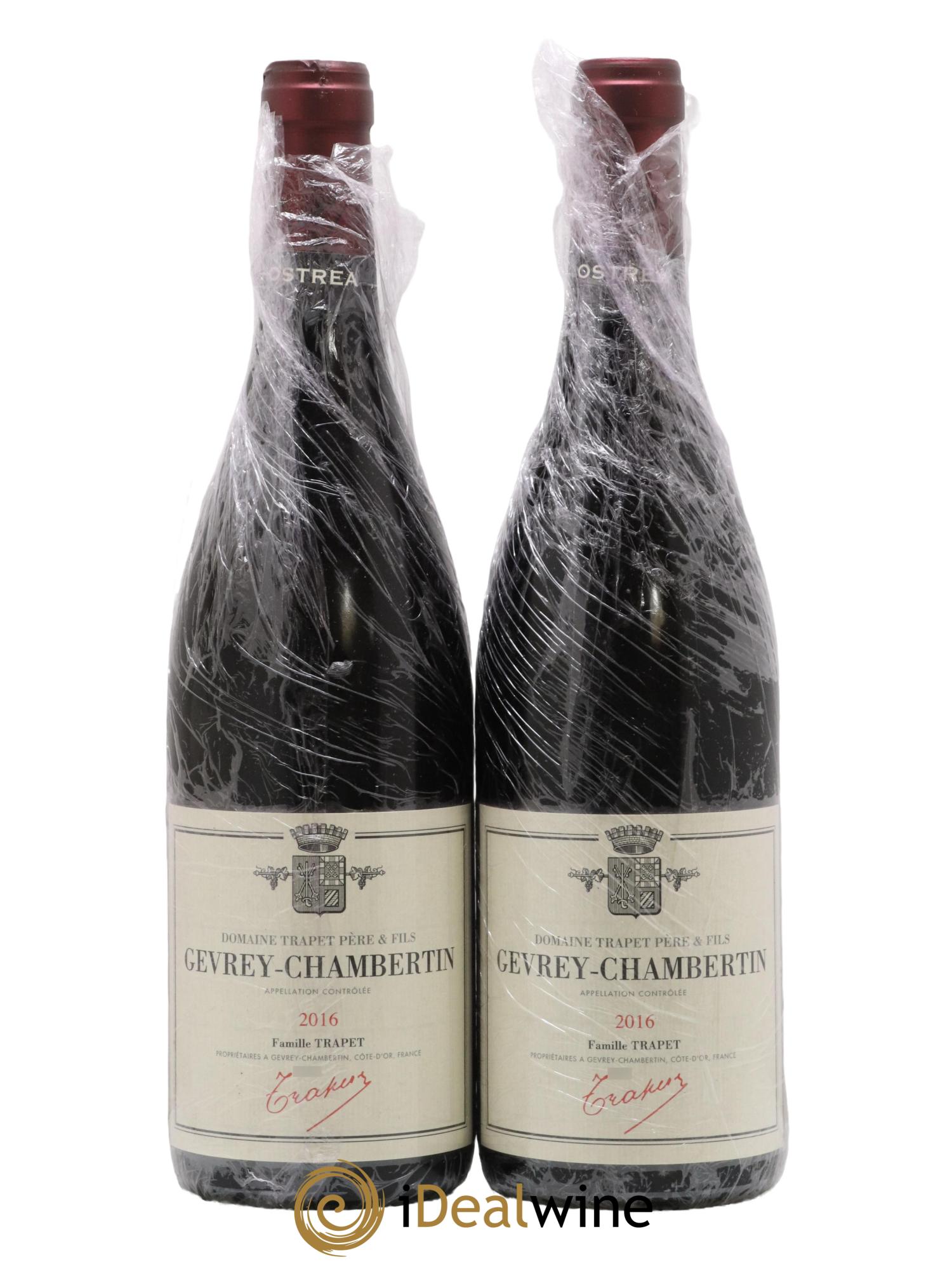 Gevrey-Chambertin Ostrea Domaine Trapet 2016 - Lot de 2 bouteilles - 0