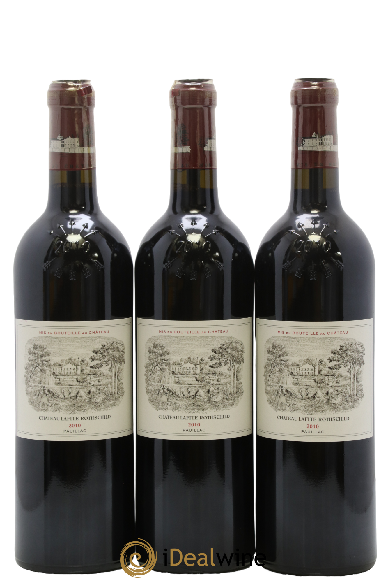 Château Lafite Rothschild 1er Grand Cru Classé 2010 - Posten von 12 Flaschen - 3