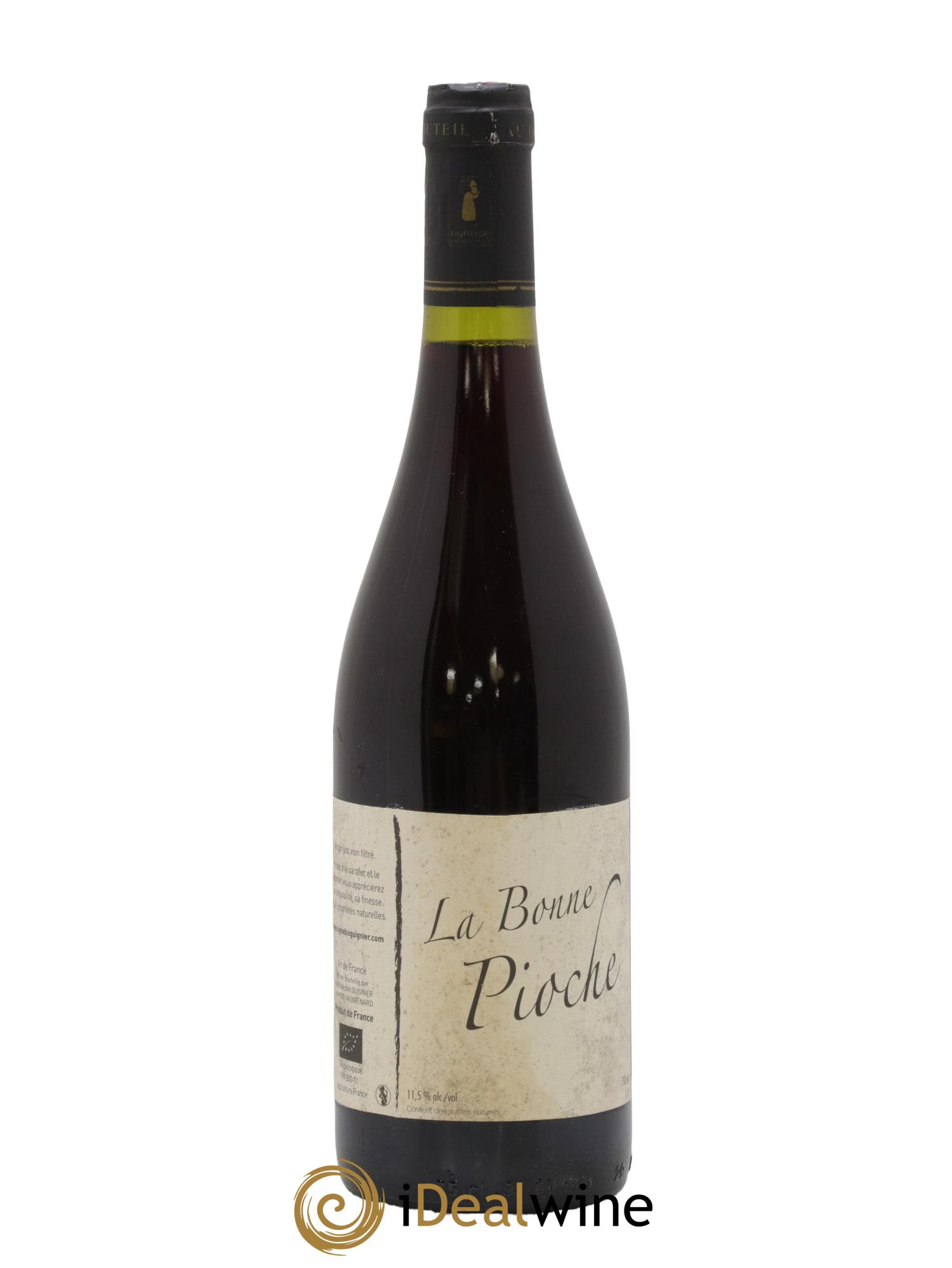 Vin de France Bonne Pioche Vieilles Vignes Michel Guignier 2017 - Lot de 1 bouteille - 0