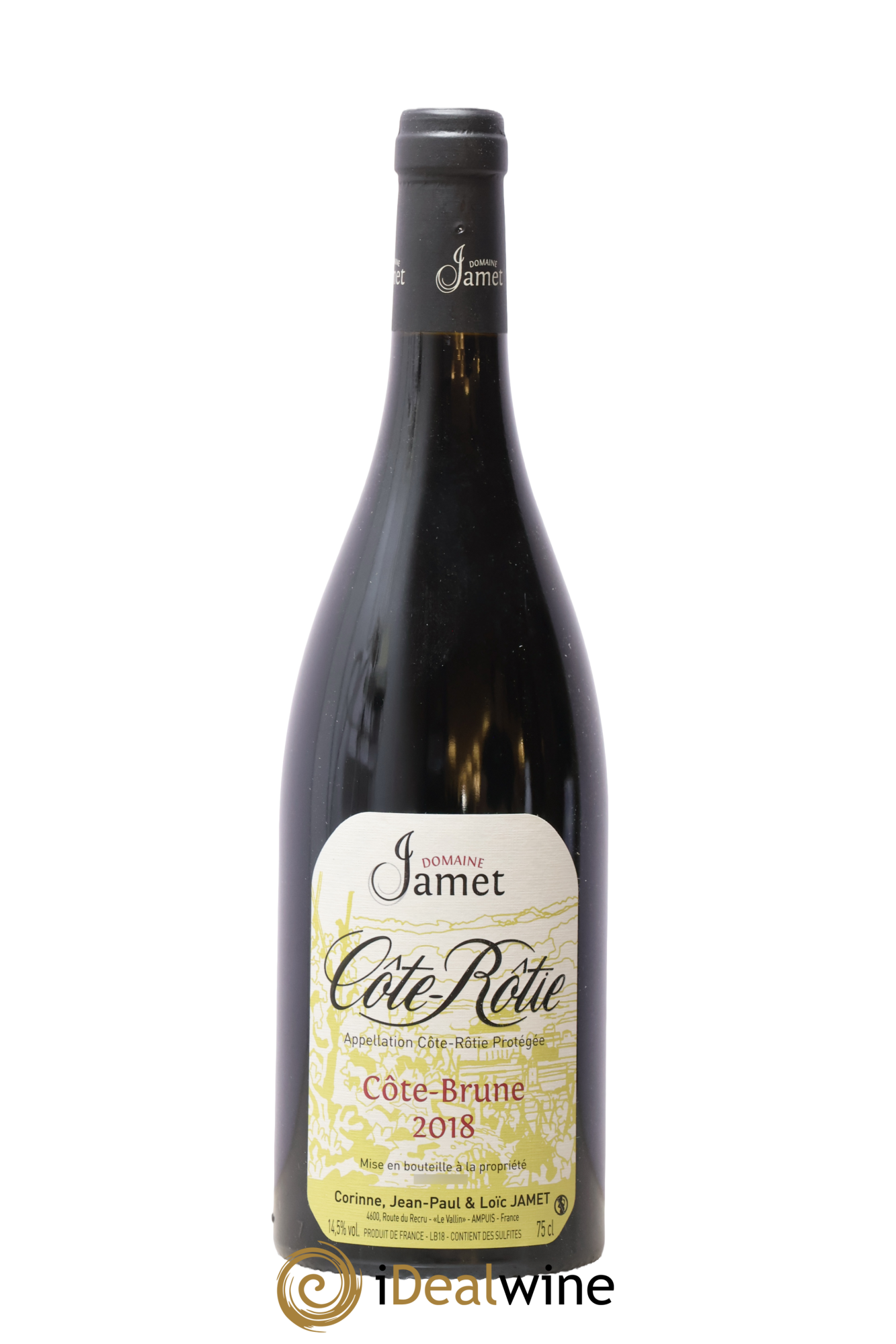 Côte-Rôtie Côte Brune Jamet (Domaine) 2018 - Posten von 1 Flasche - 0
