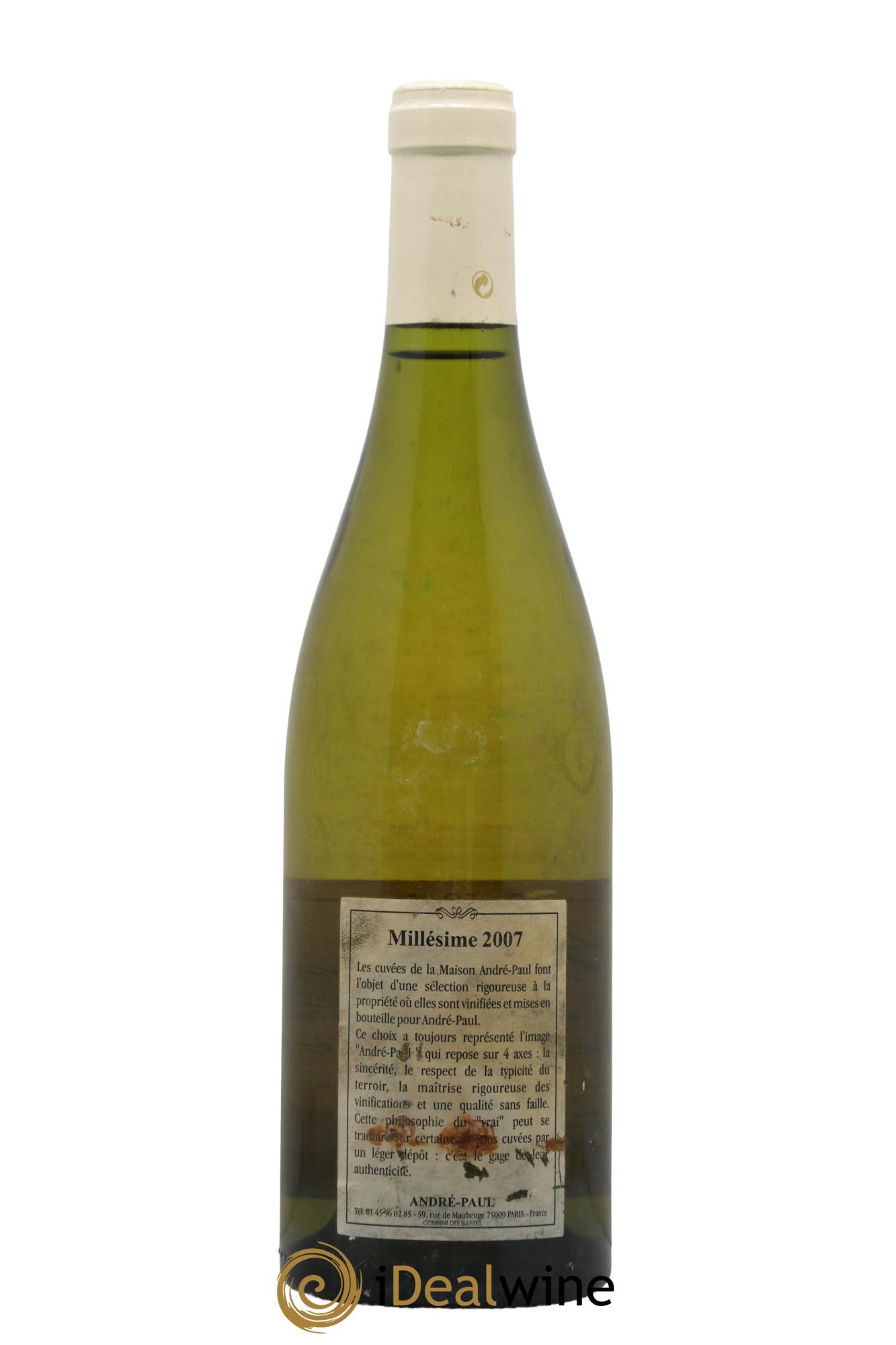 Mercurey Creux de Touches Domaine du Meix Foulot Paul de Lanay 2007 - Lot de 1 bouteille - 1