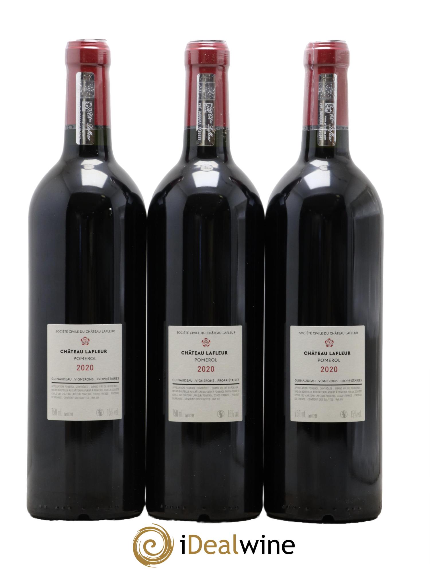 Château Lafleur 2020 - Lotto di 3 bottiglie - 1