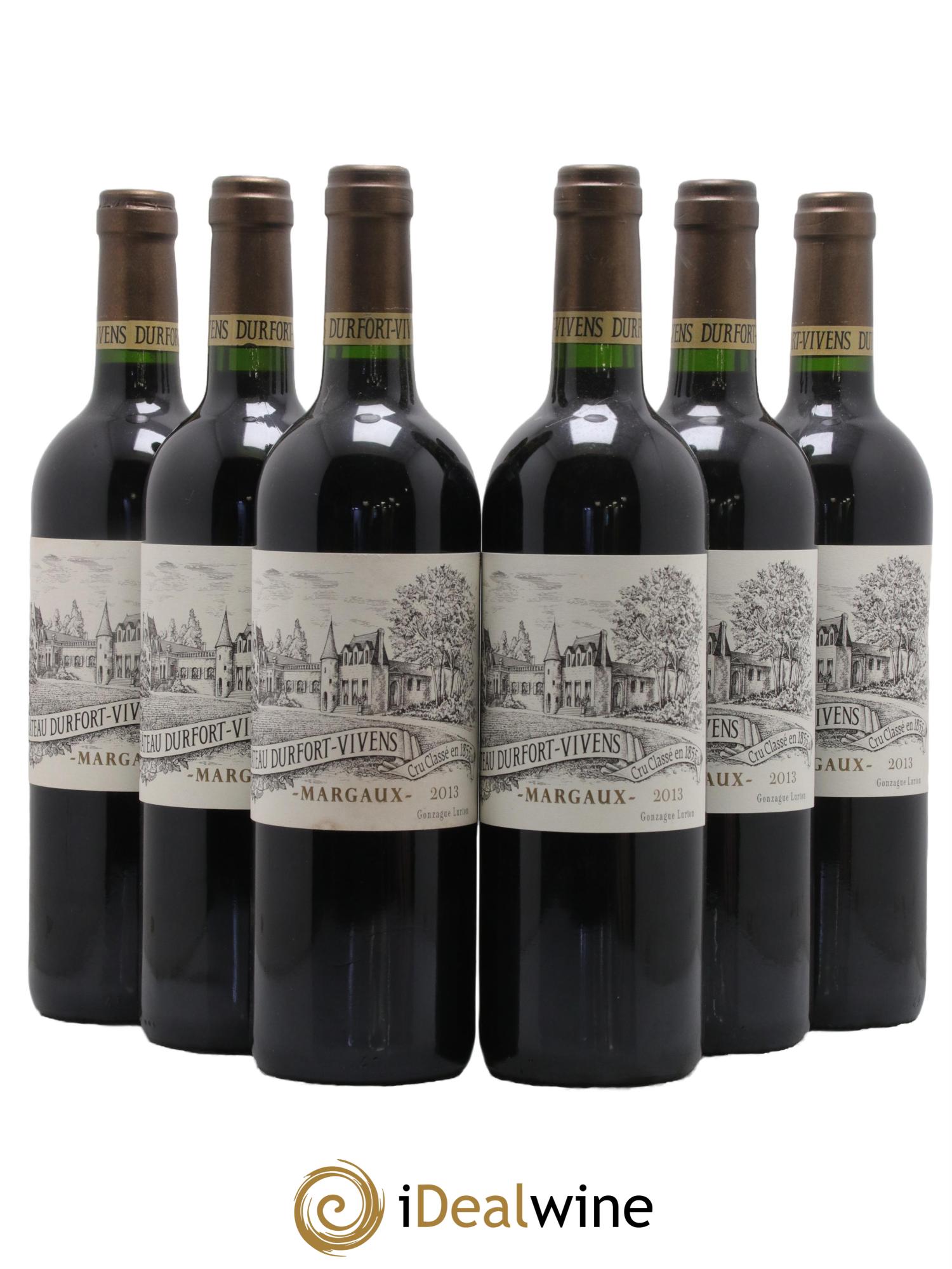 Château Durfort Vivens 2ème Grand Cru Classé 2013 - Lot de 6 bouteilles - 0