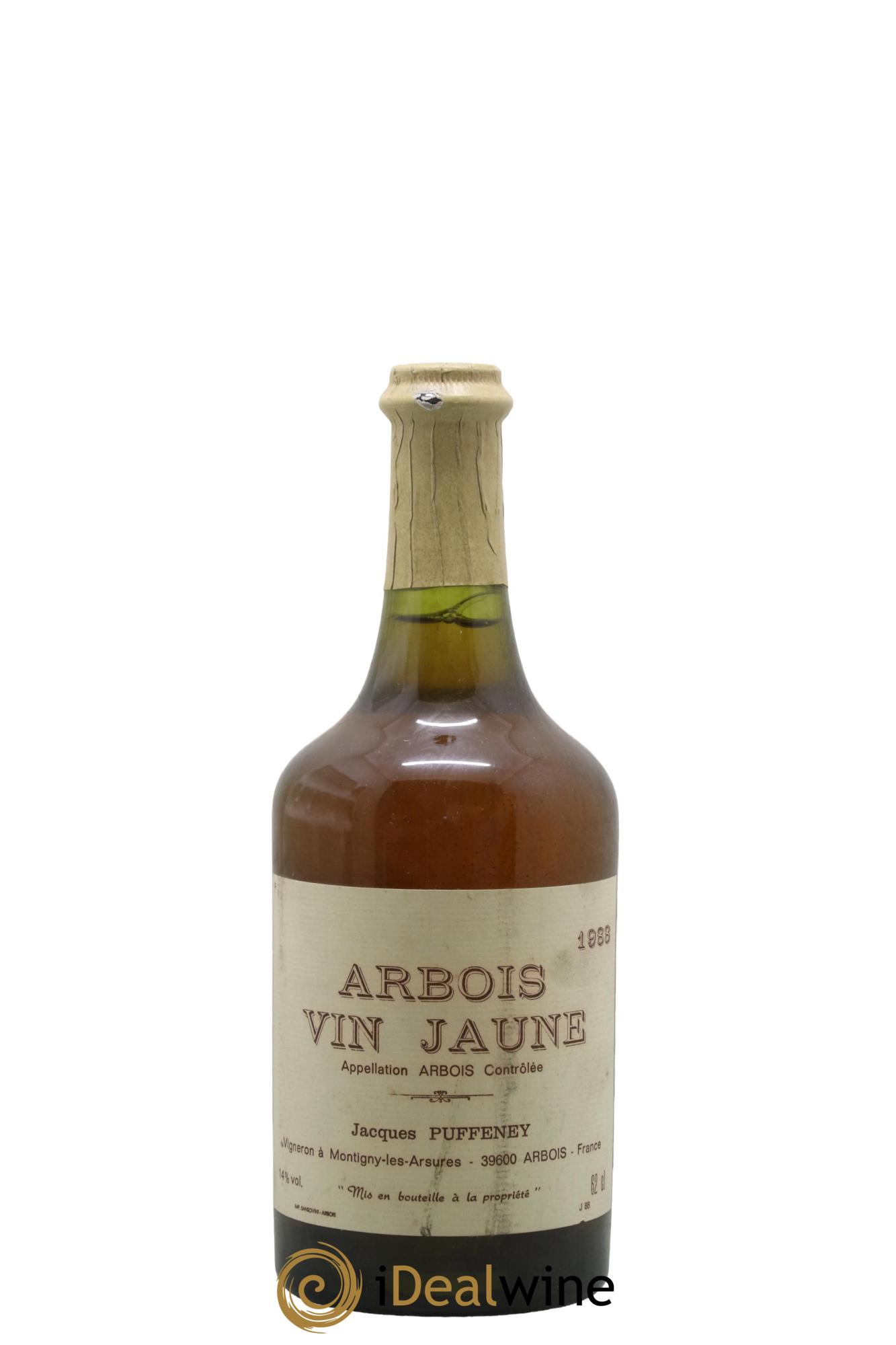 Arbois Vin Jaune Jacques Puffeney 1988 - Posten von 1 Clavelin - 0