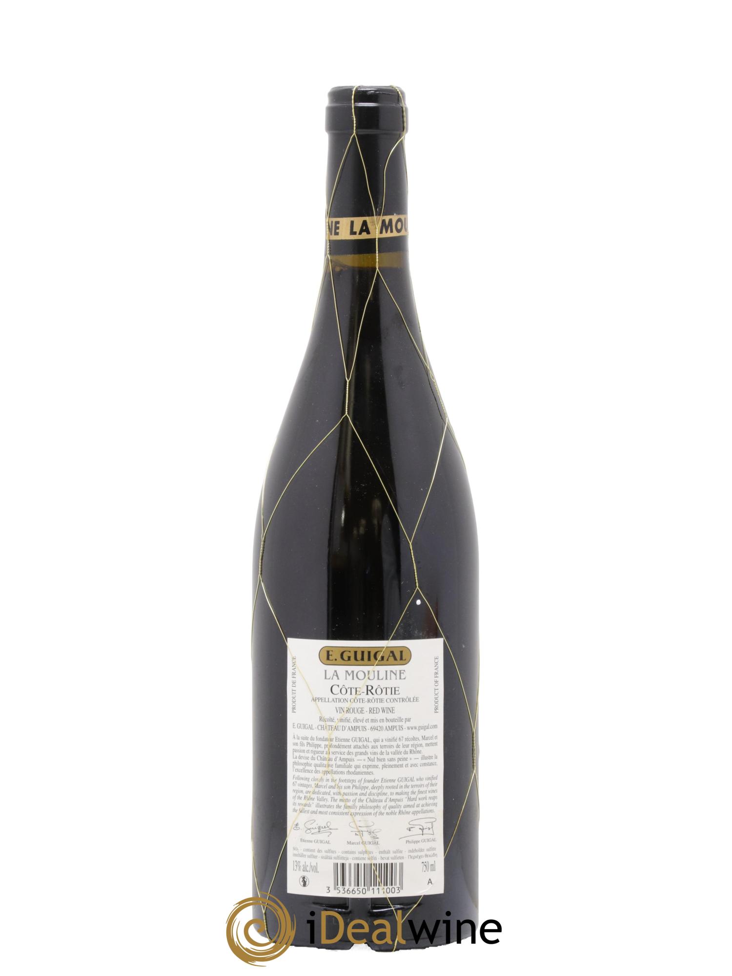 Côte-Rôtie La Mouline Guigal 2011 - Lot of 1 bottle - 1