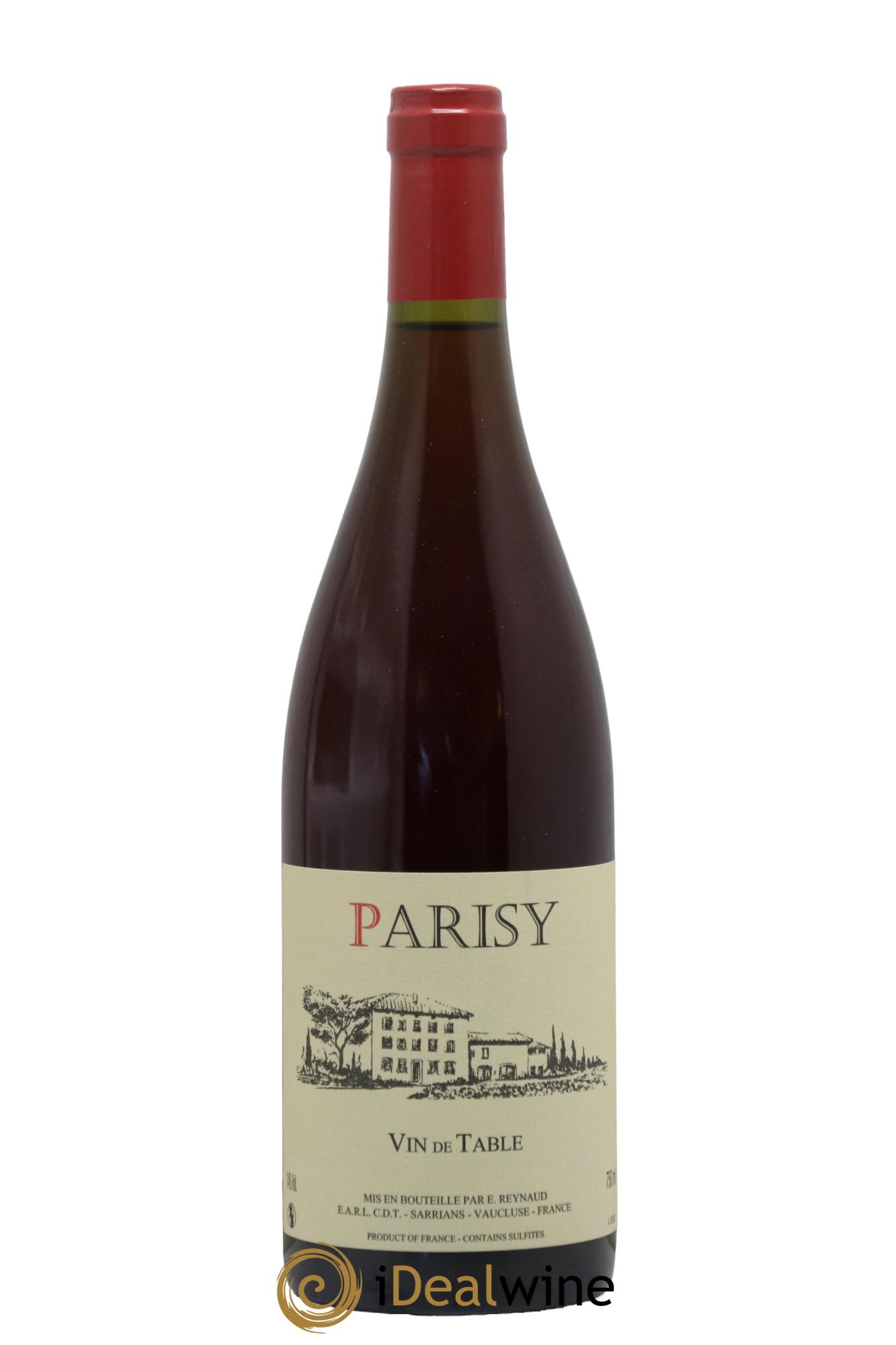 Vin de Table Parisy Emmanuel Reynaud 2020 - Posten von 1 Flasche - 0