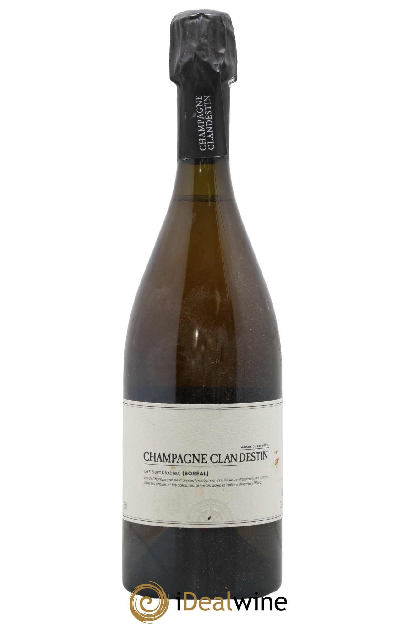 Boréal Brut Nature Clandestin - Lot de 1 bouteille - 0