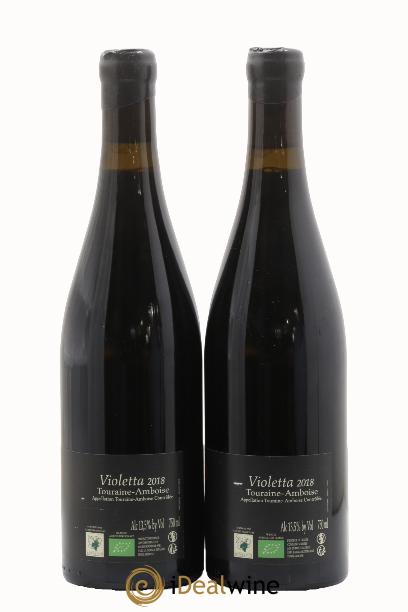 Touraine-Amboise Violetta La Grange Tiphaine 2018 - Lot de 2 bouteilles - 1