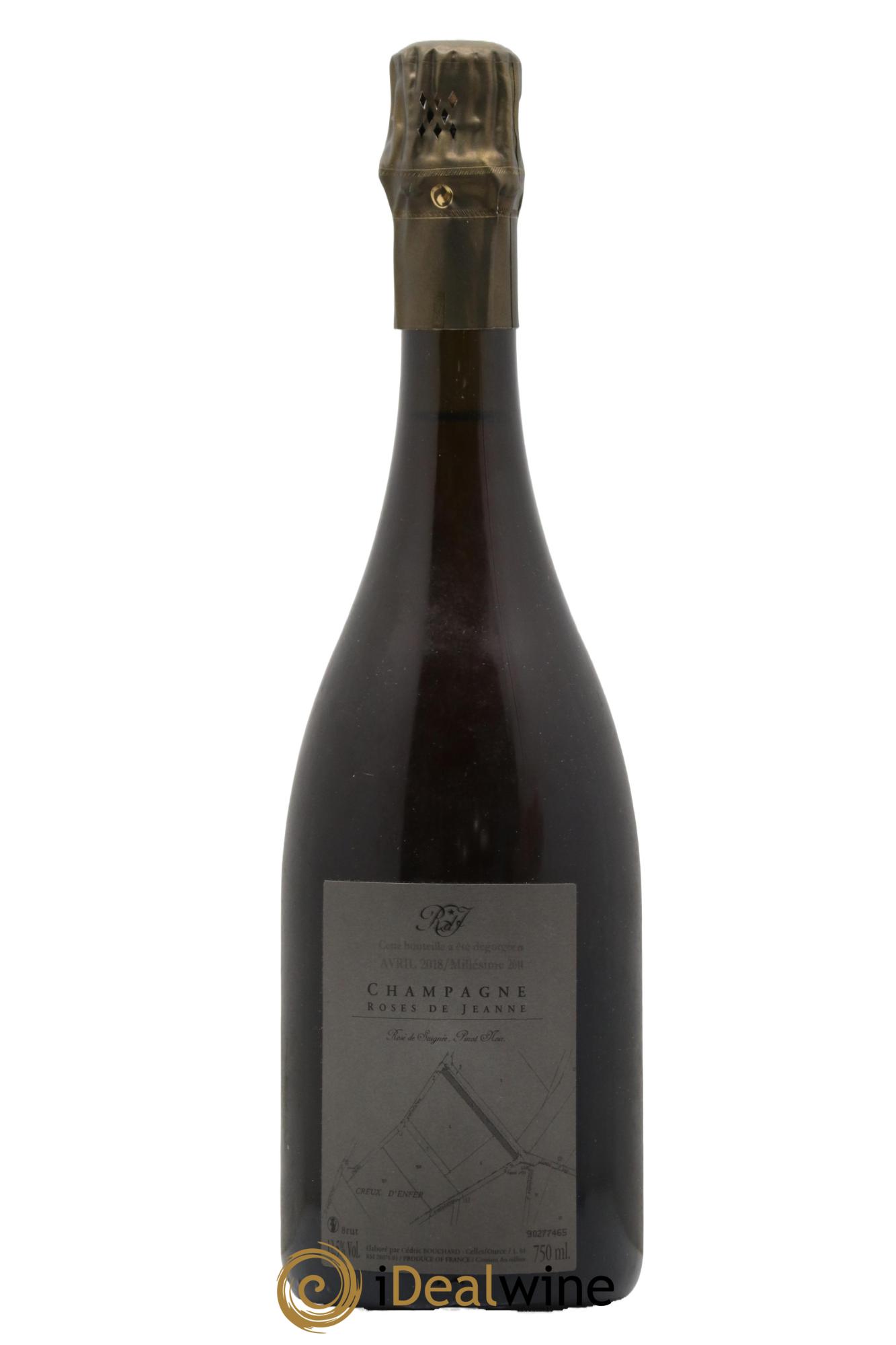 Roses de Jeanne Le Creux d'Enfer Cédric Bouchard 2014 - Lot de 1 bouteille - 1