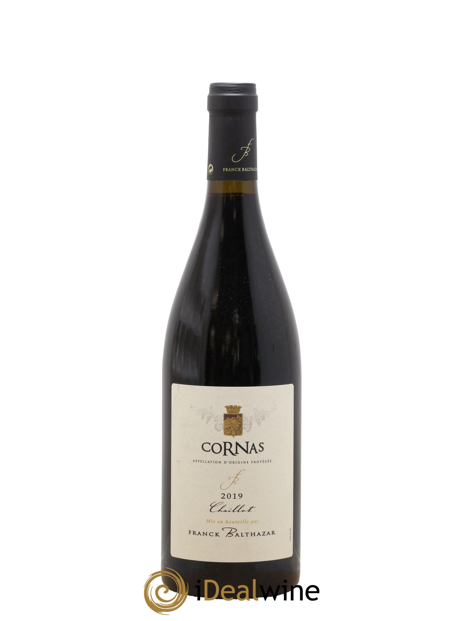 Cornas Chaillot Franck Balthazar (Domaine) 2019 - Lot de 1 bouteille - 0