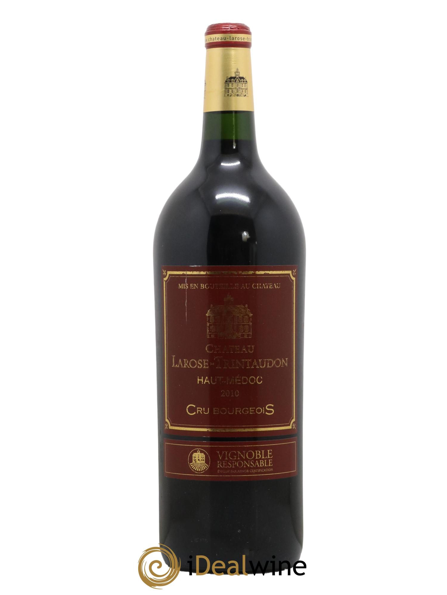Château Larose Trintaudon Cru Bourgeois 2010 - Lot de 1 magnum - 0