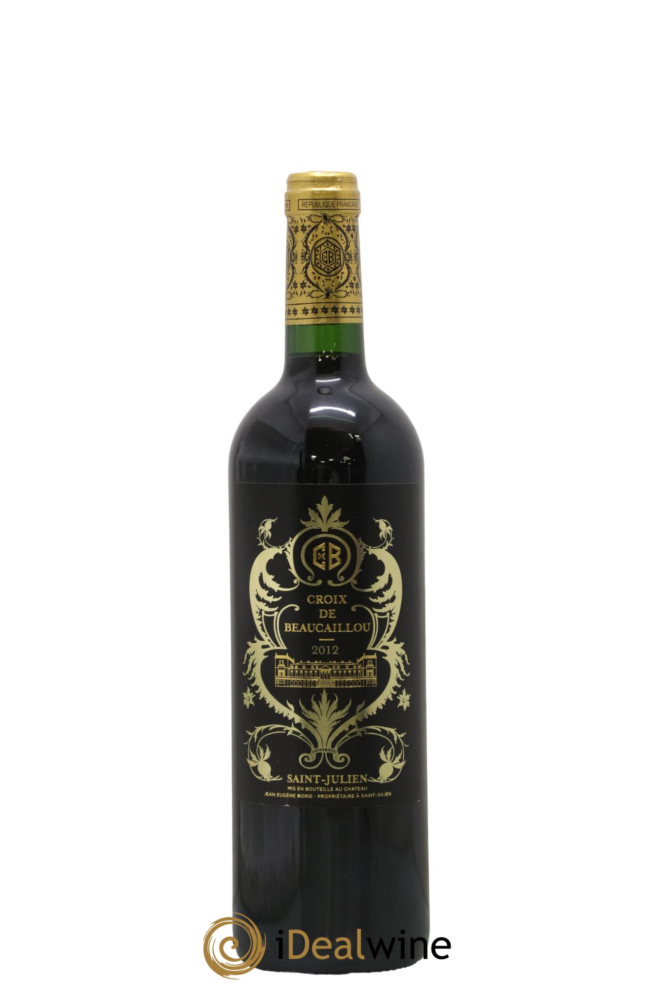 La Croix de Beaucaillou Second Vin 2012 - Lot de 1 bouteille - 0