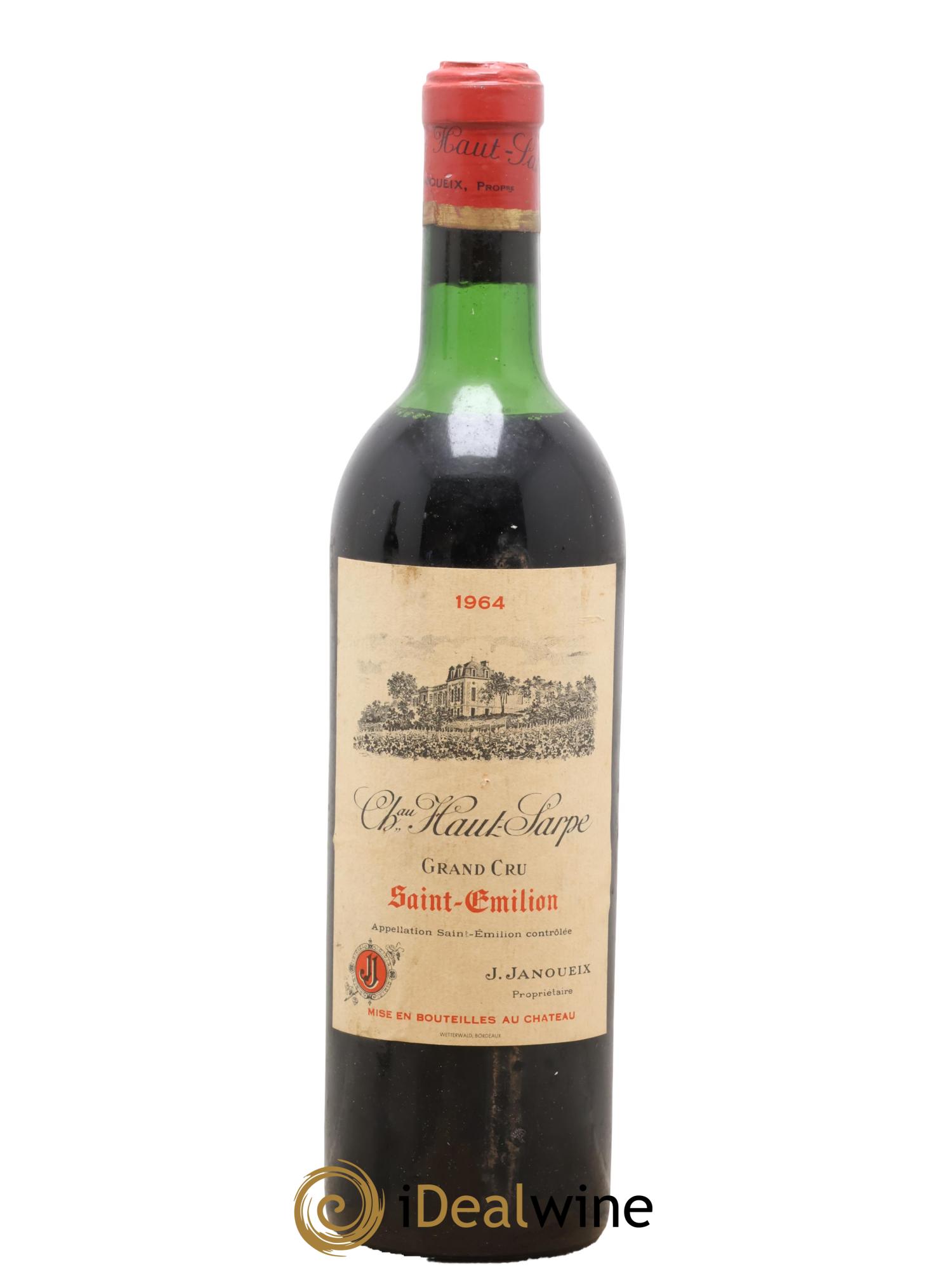 Château Haut Sarpe Grand Cru Classé 1964 - Lotto di 1 bottiglia - 0