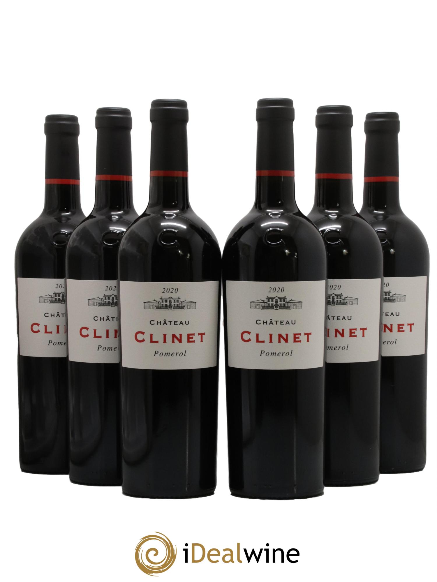 Château Clinet 2020 - Lot de 6 bouteilles - 0