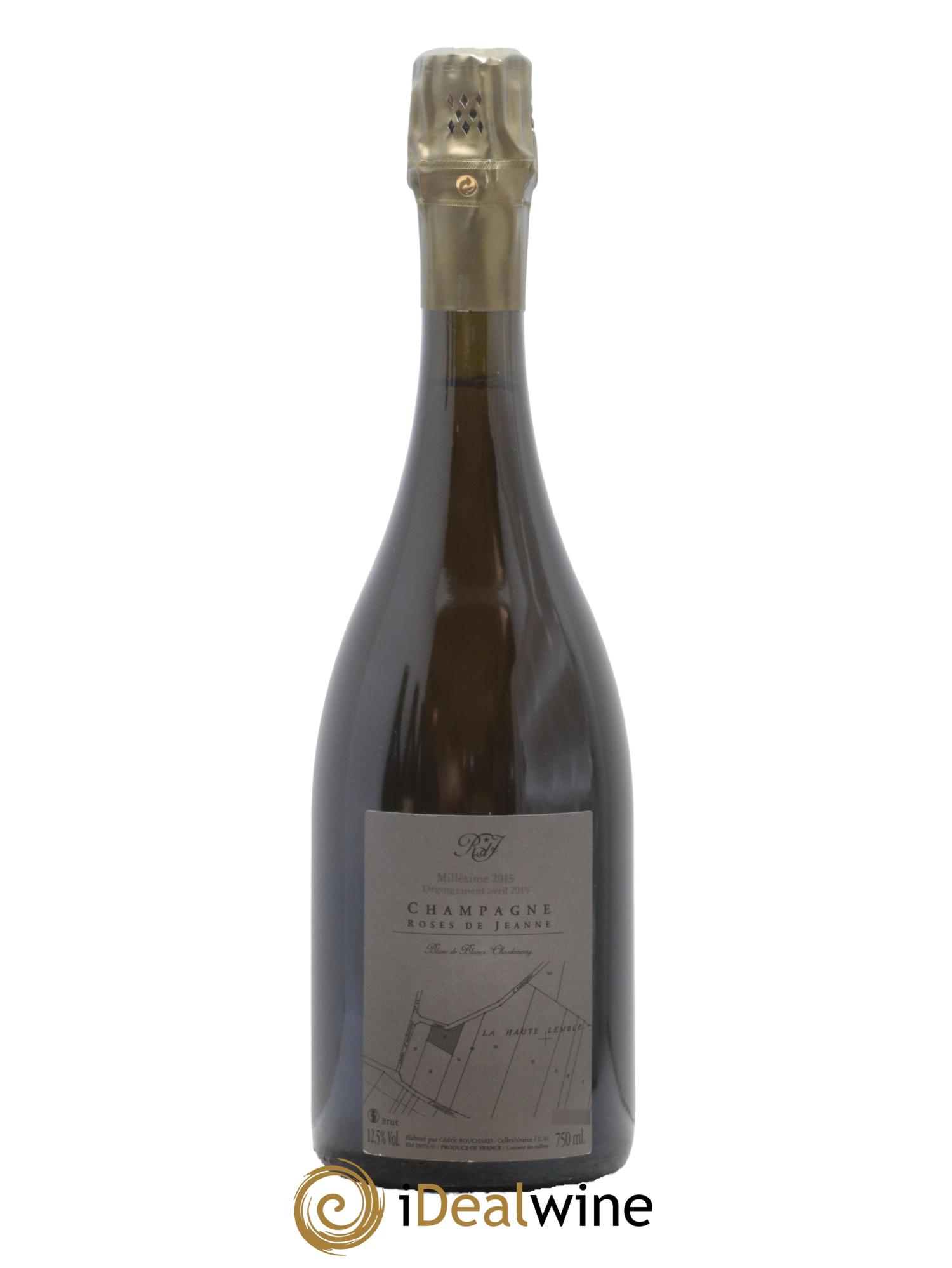Roses de Jeanne La Haute-Lemblé Cédric Bouchard 2015 - Lot de 1 bouteille - 1