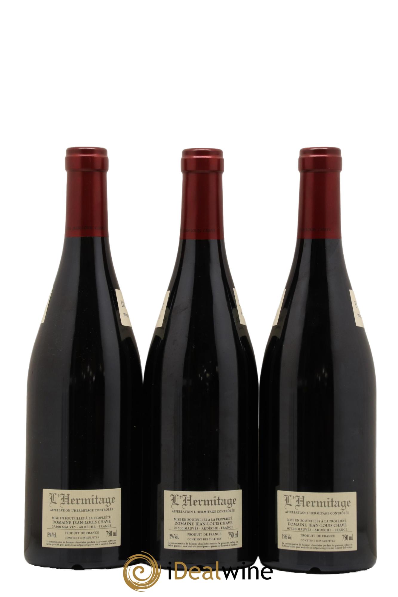 Hermitage Jean-Louis Chave 2019 - Lot de 3 bouteilles - 1