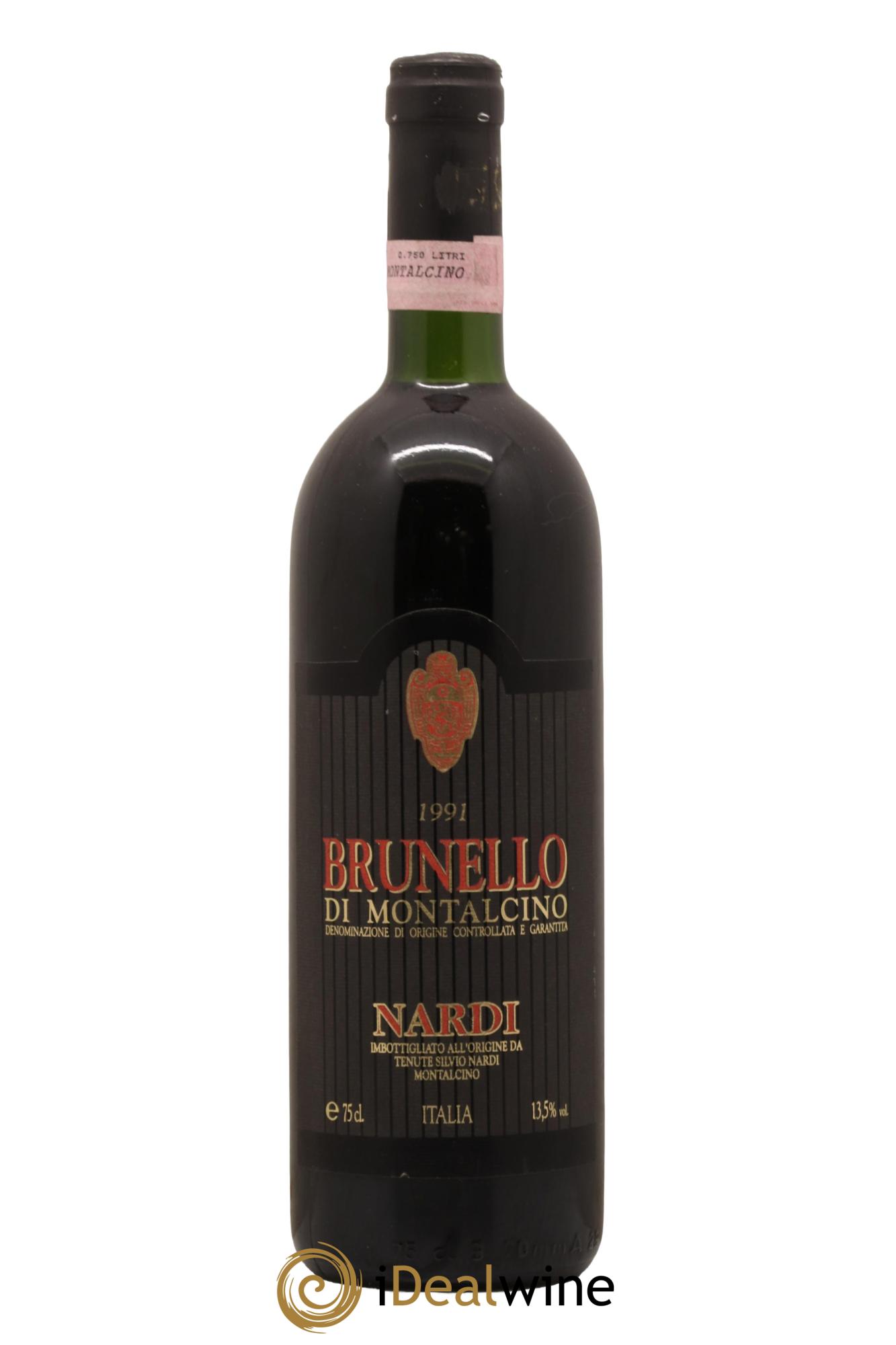Brunello di Montalcino DOCG Silvio Nardi 1991 - Lotto di 1 bottiglia - 0
