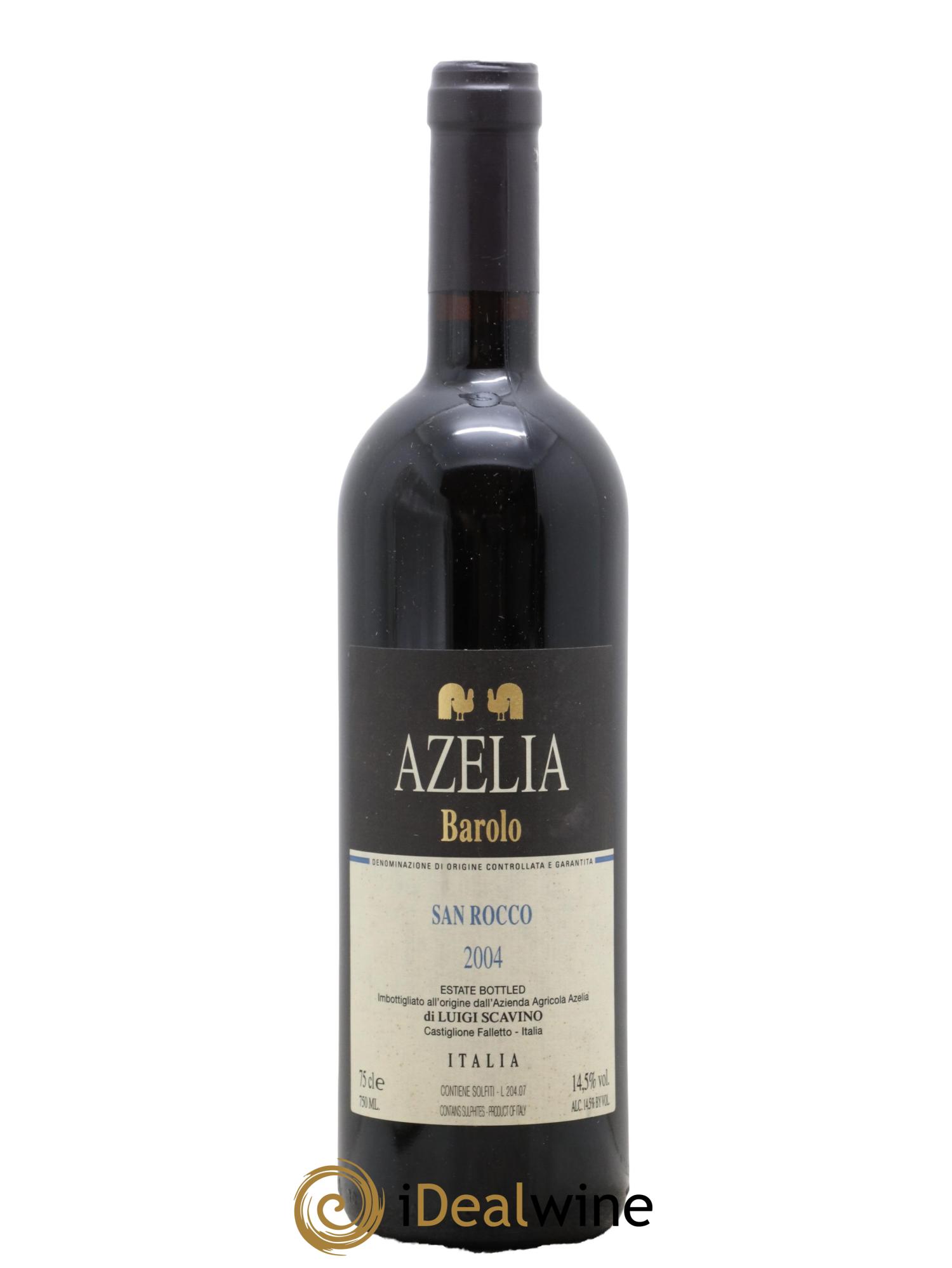 Barolo San Rocco Azelia 2004 - Lot of 1 bottle - 0