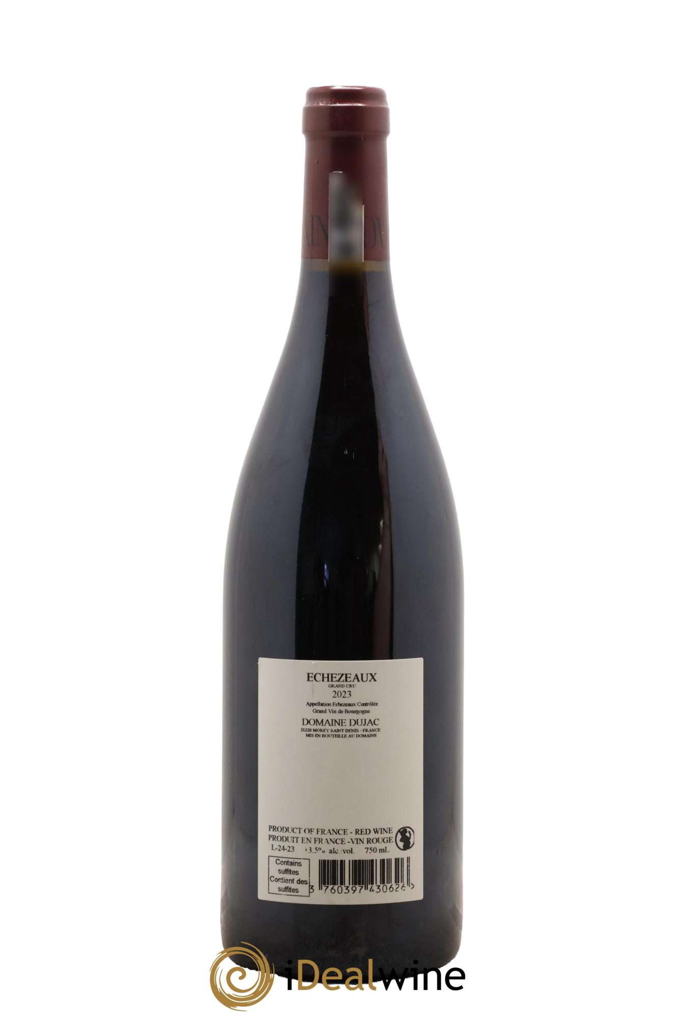Echezeaux Grand Cru Dujac (Domaine) 2023 - Lot de 1 bouteille - 1