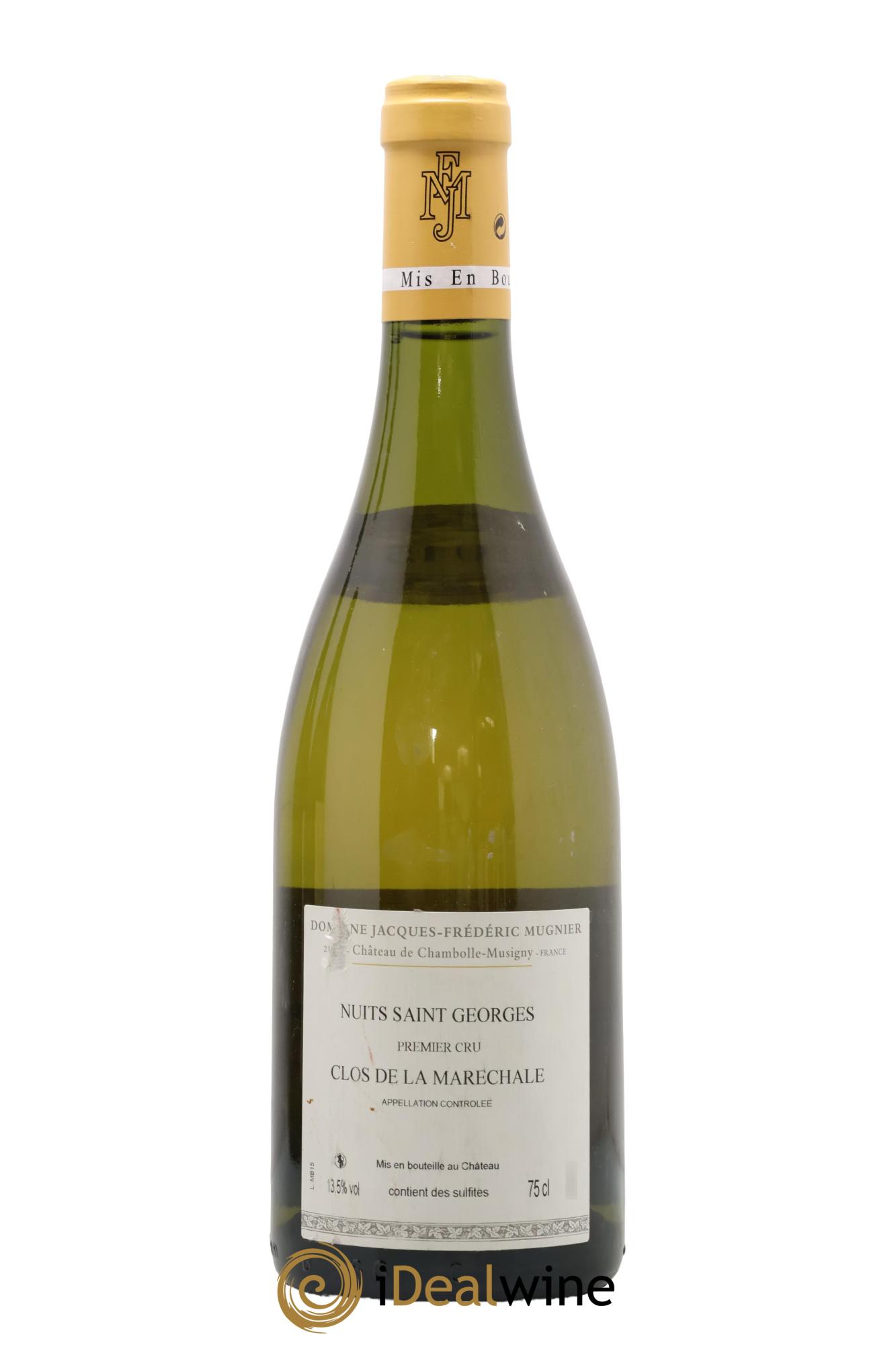 Nuits-Saint-Georges 1er Cru Clos de La Maréchale Jacques-Frédéric Mugnier 2015 - Lot of 1 bottle - 1
